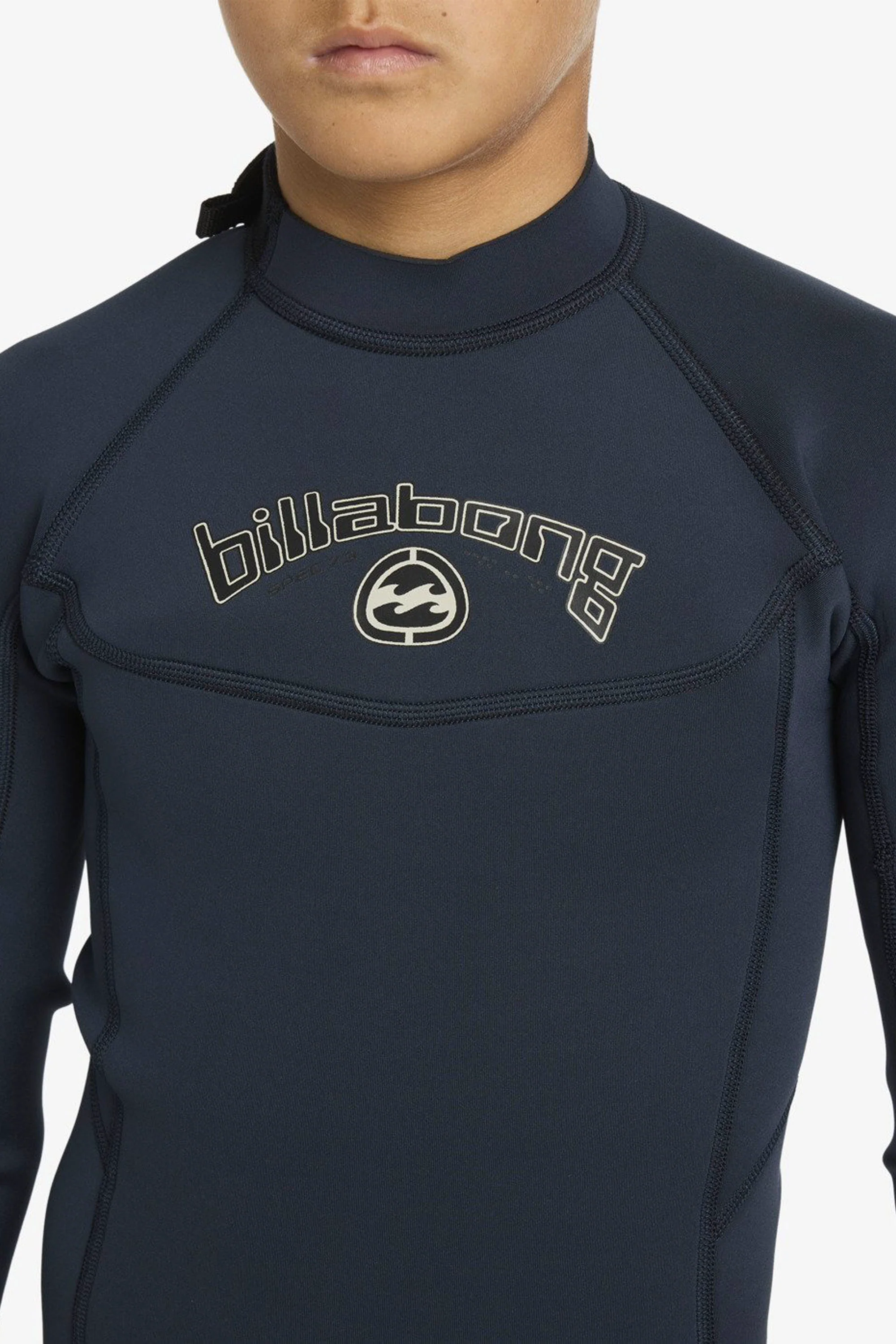 BILLABONG - ABSOLUTE - 3/2MM - BACK ZIP - NAVY - BOY - Image 4
