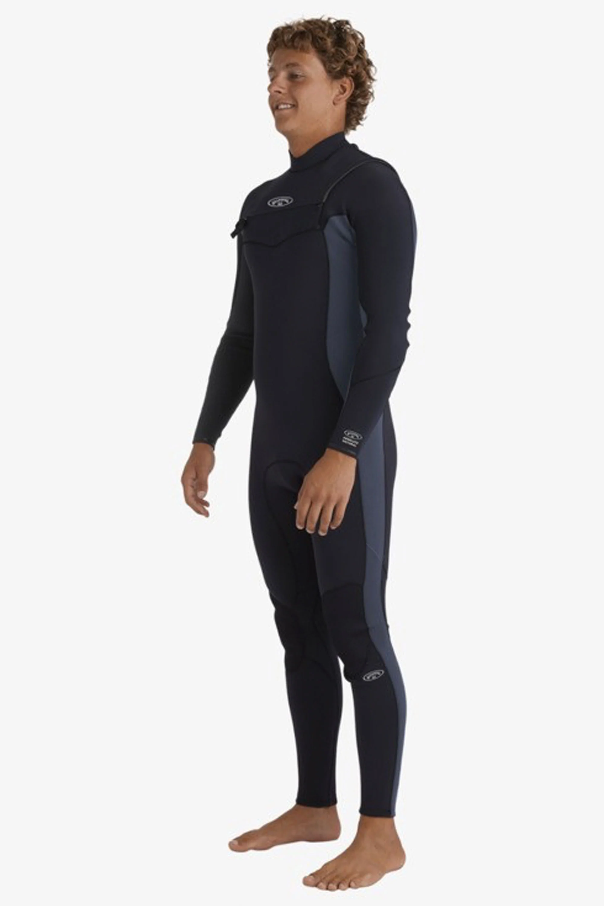 BILLABONG - ABSOLUTE NATURAL - 4/3mm - Chest zip - BLUE COMBO - MAN - Image 3