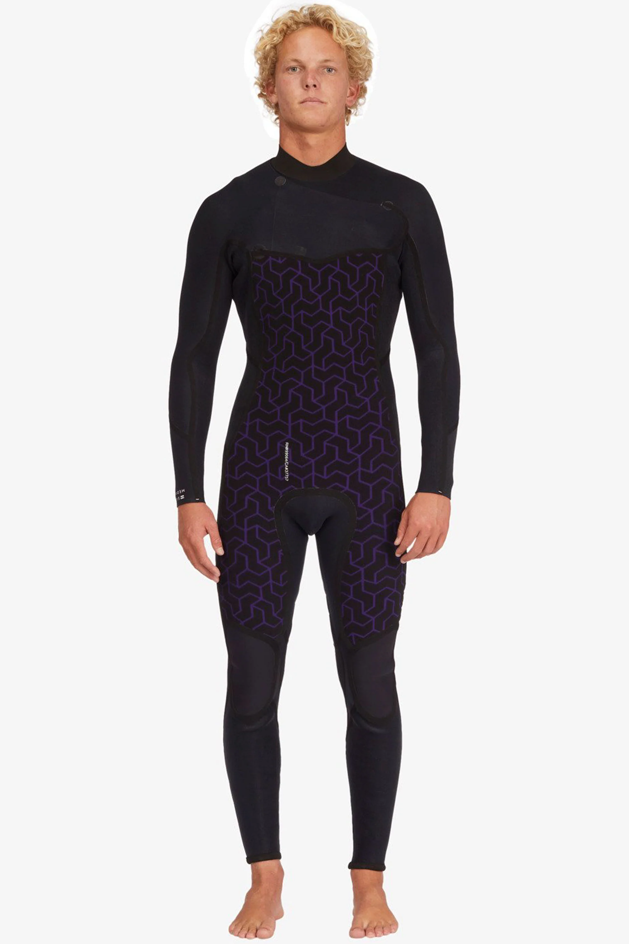 BILLABONG - ABSOLUTE NATURAL - 4/3mm - Chest zip - WINE - MAN - Image 6