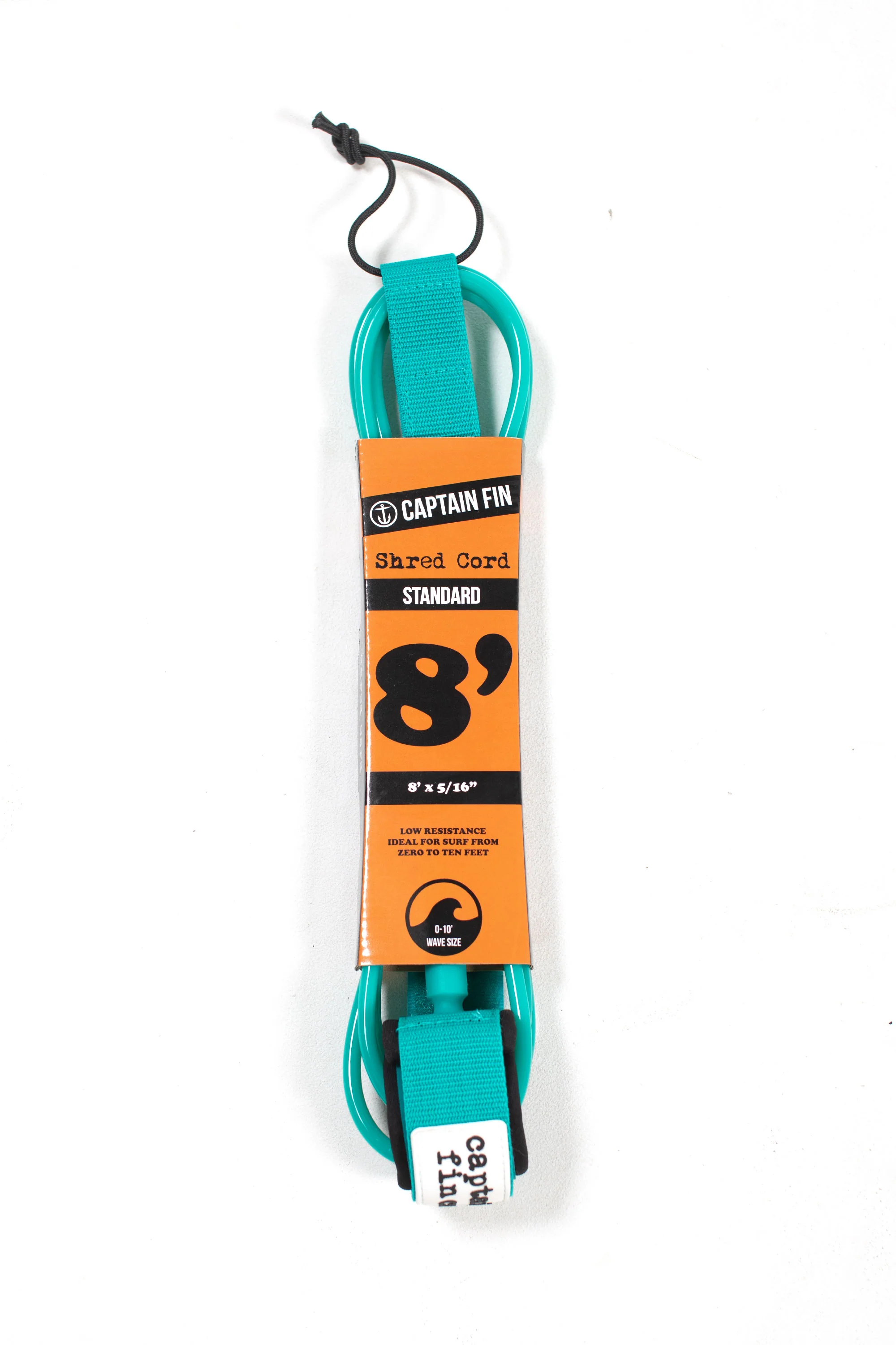 CAPTAIN FIN - CF LEASH SHRED CORD 8 STANDARD - Teal