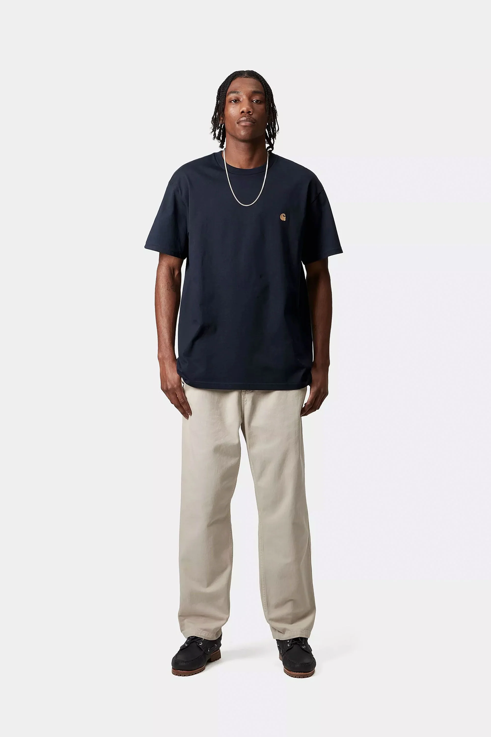 CARHARTT WIP - CHASE T-SHIRT - DARK NAVY - Image 3
