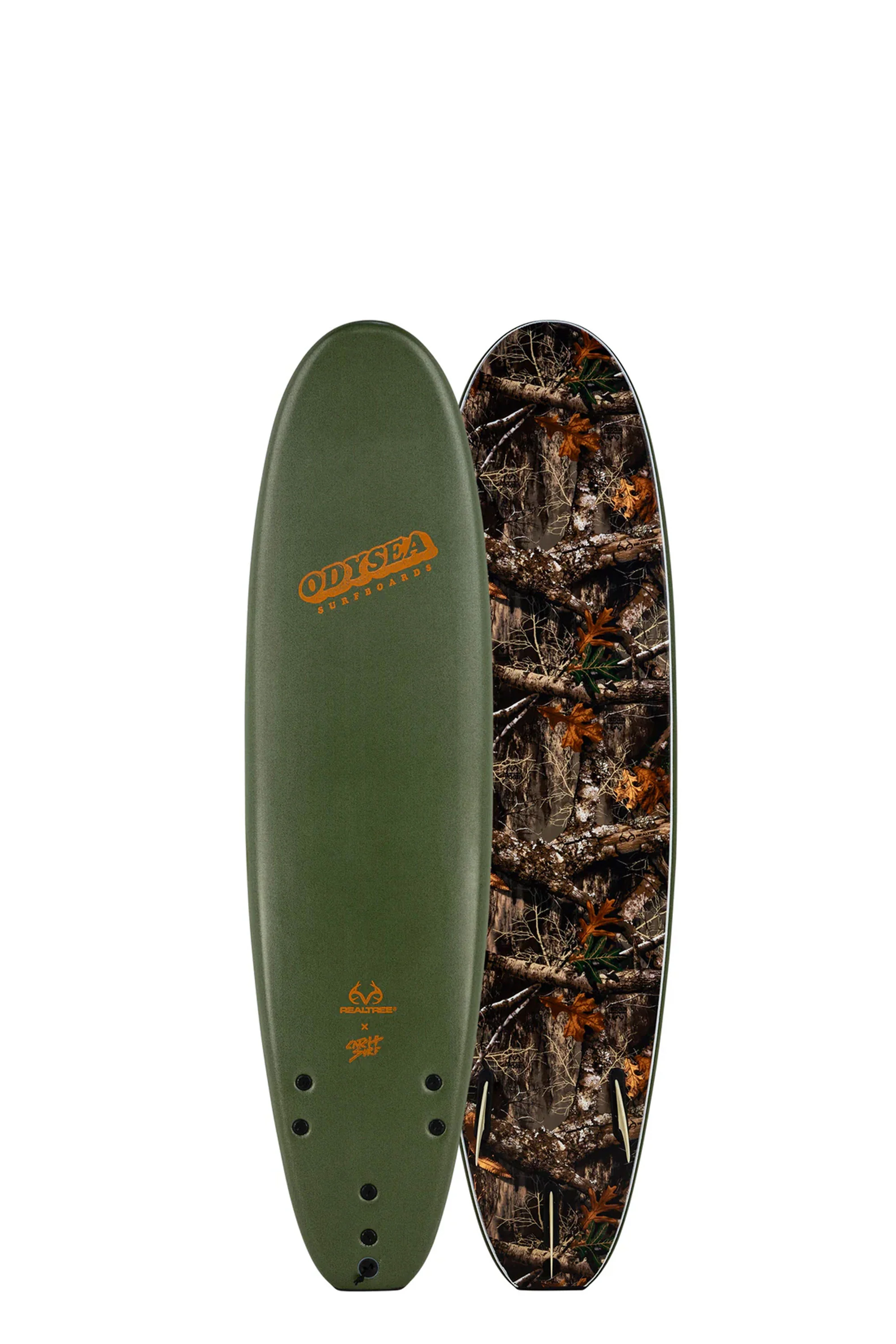 Catch Surf Softboards - ODYSEA LOG - Real Tree - 7'0" x 22.0" x 3.125" - 72L
