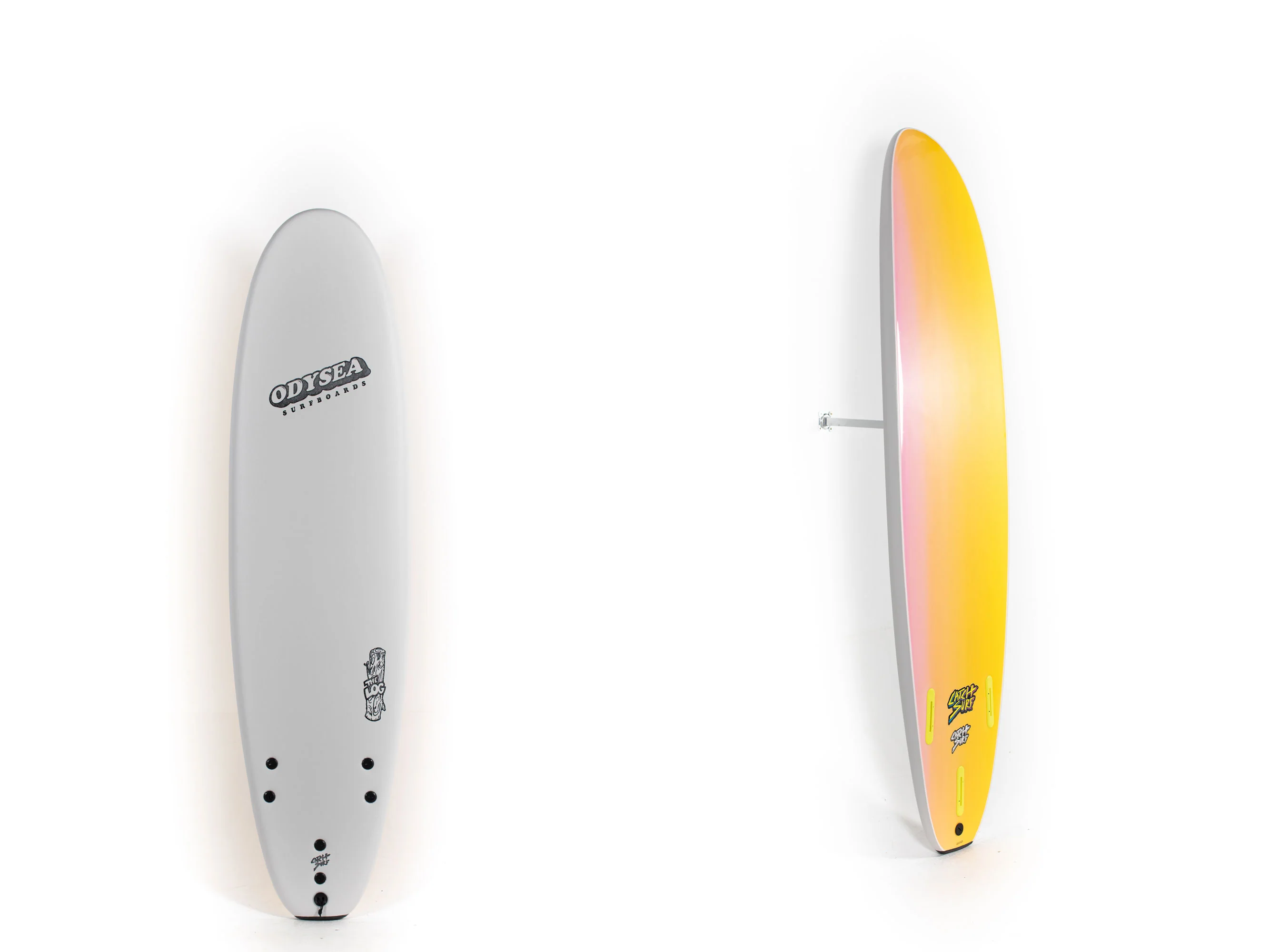 Catch Surf Softboards - ODYSEA LOG - Cool Gray - 7'0" x 22" x 3.125" - 72L - Image 8
