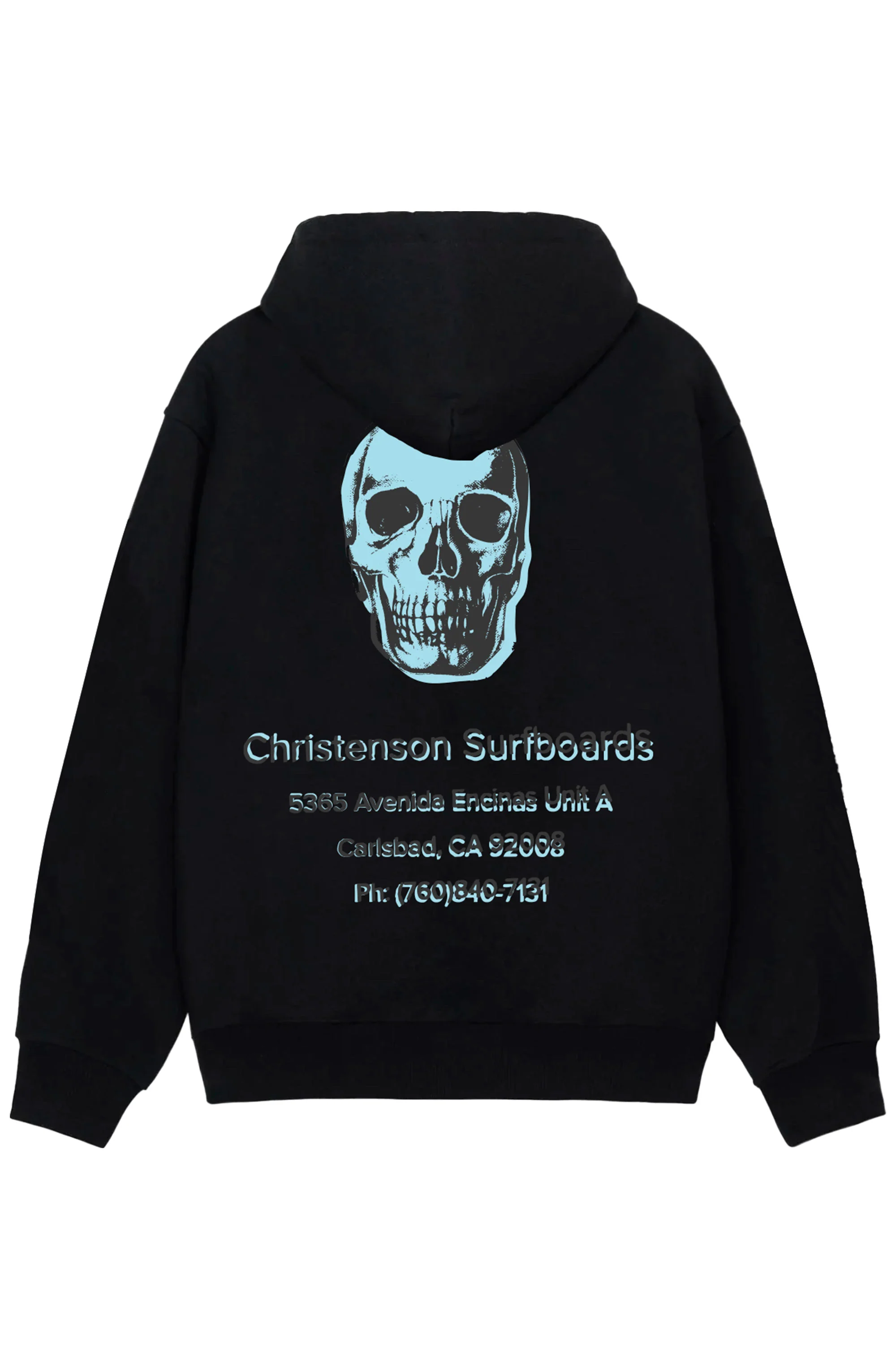 CHRISTENSON - CHRISTENSON 5365 AVENIDA ENCINAS HOODIE - BLACK - Image 2