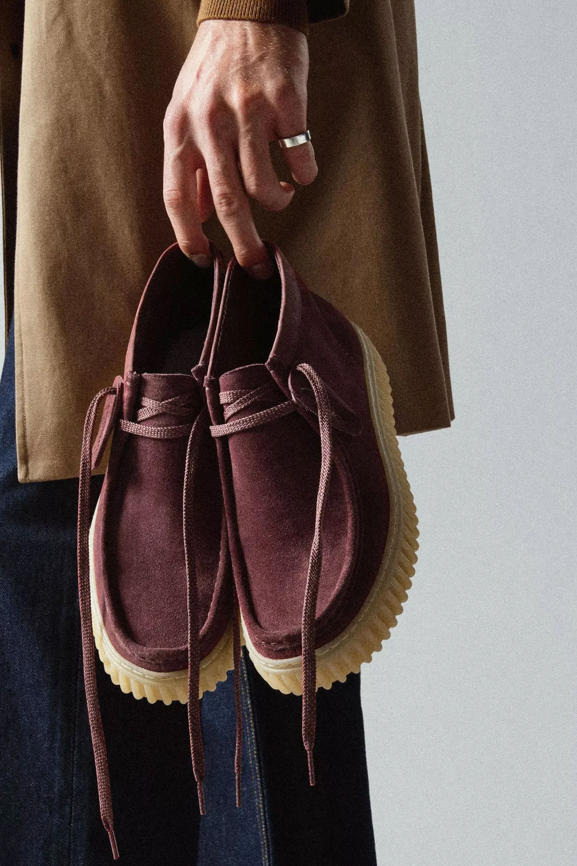CLARKS - TORNHILL HI - MAN - WINE SUEDE - Image 5