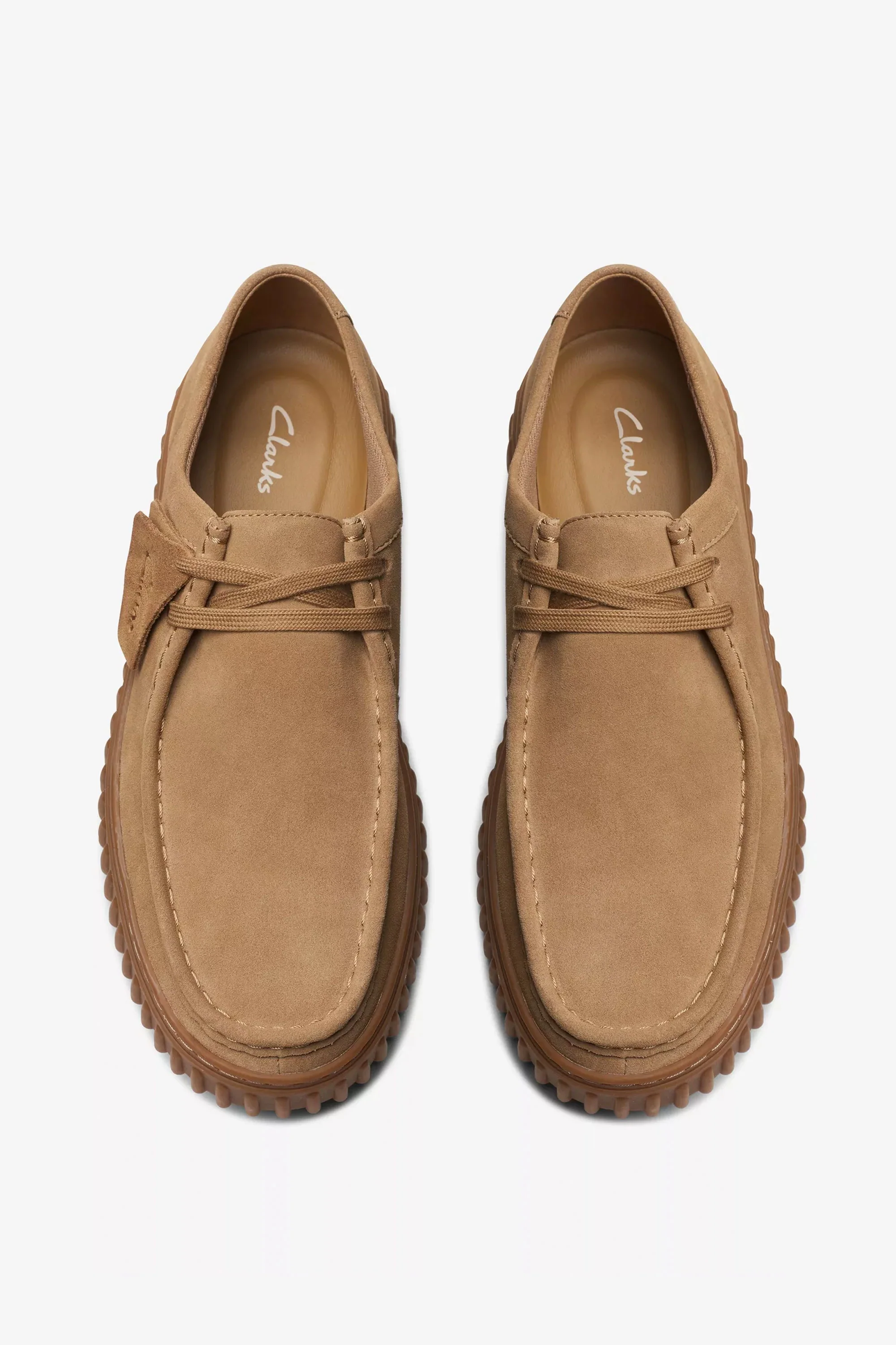 CLARKS - TORNHILL LO - MAN - DARK SAND SUEDE - Image 4