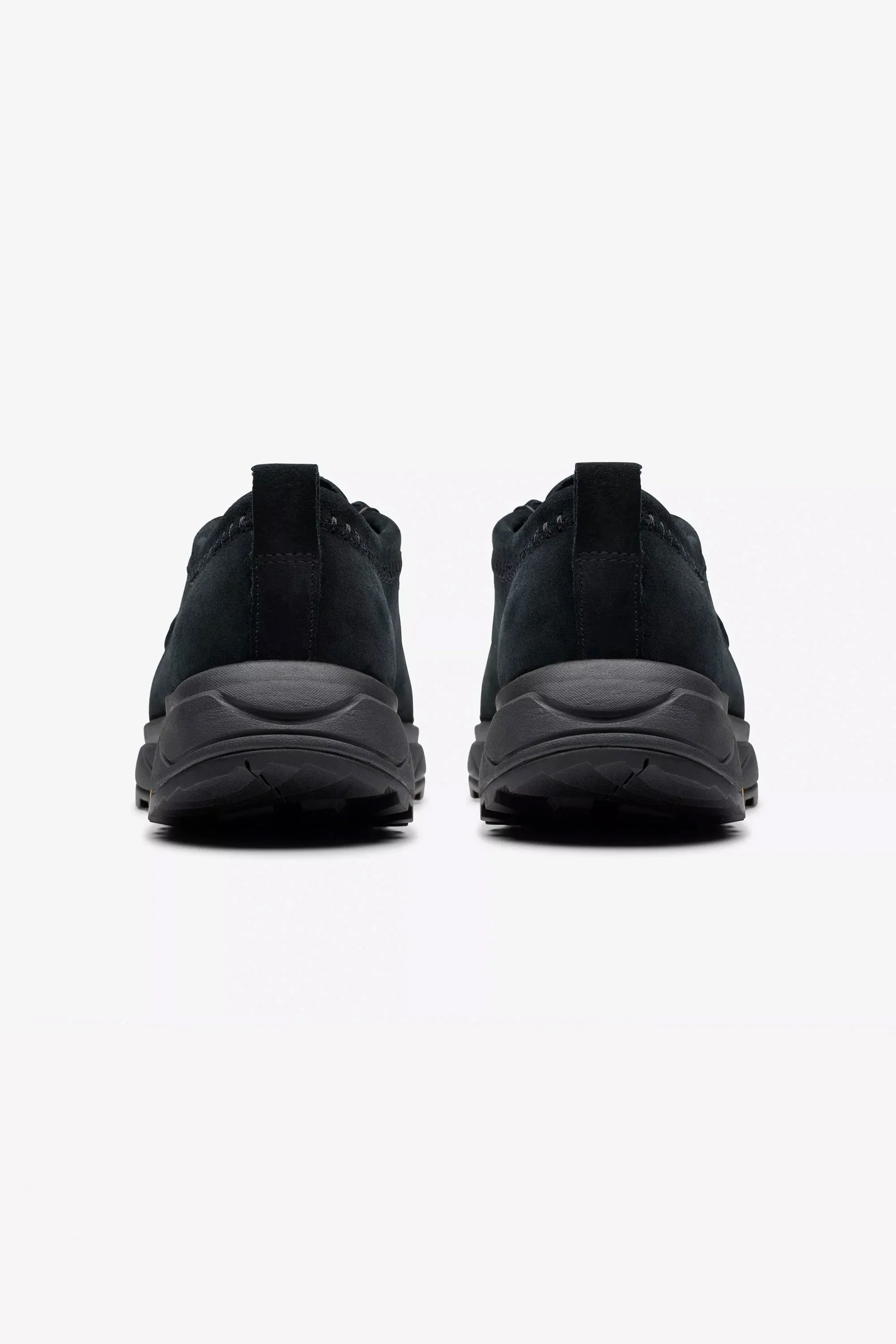 CLARKS - WALLA EDEN LO - BLACK SUEDE - MAN - Image 4
