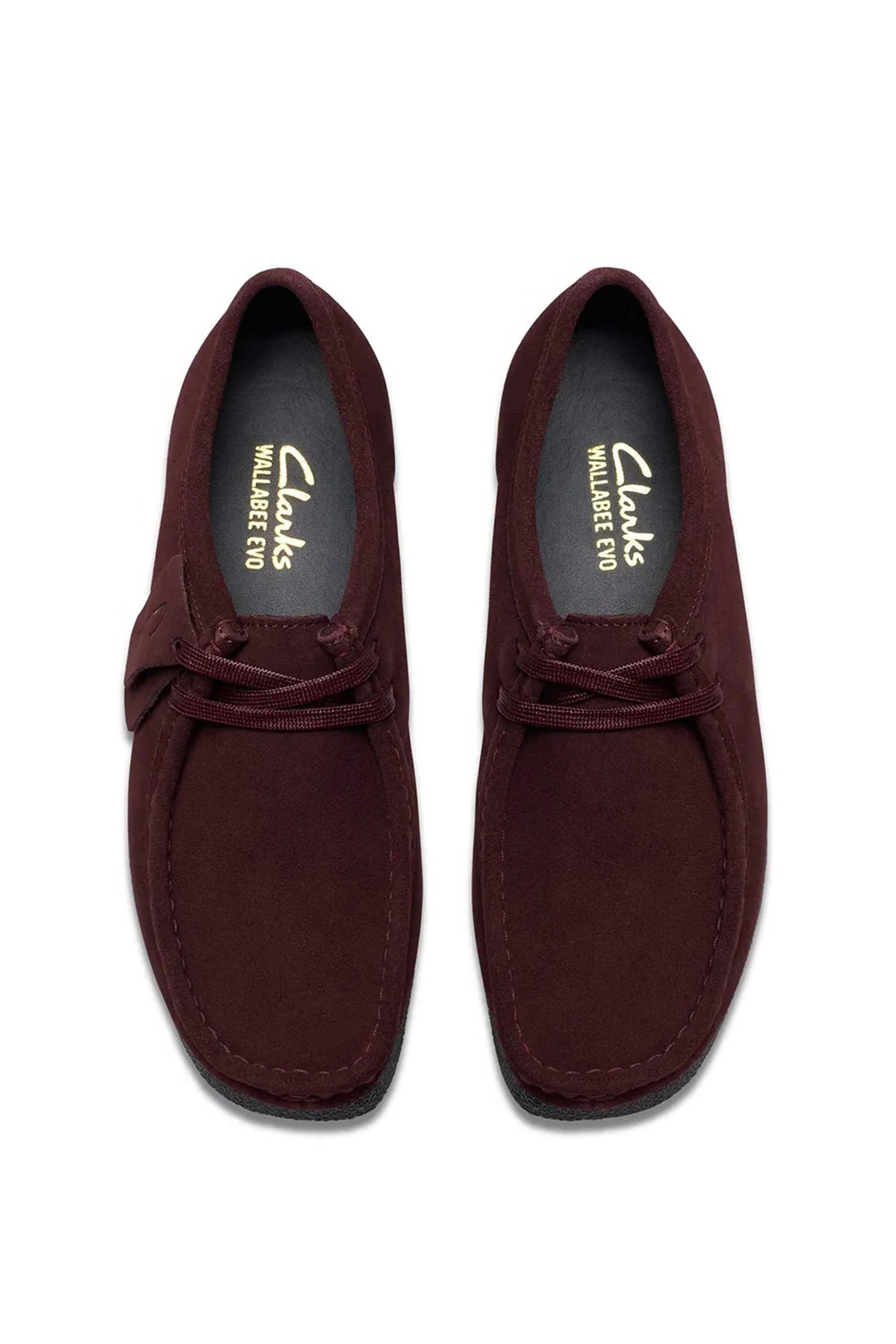 CLARKS - WALLABEE EVOSH - WOMAN - MERLOT SUEDE - Image 3