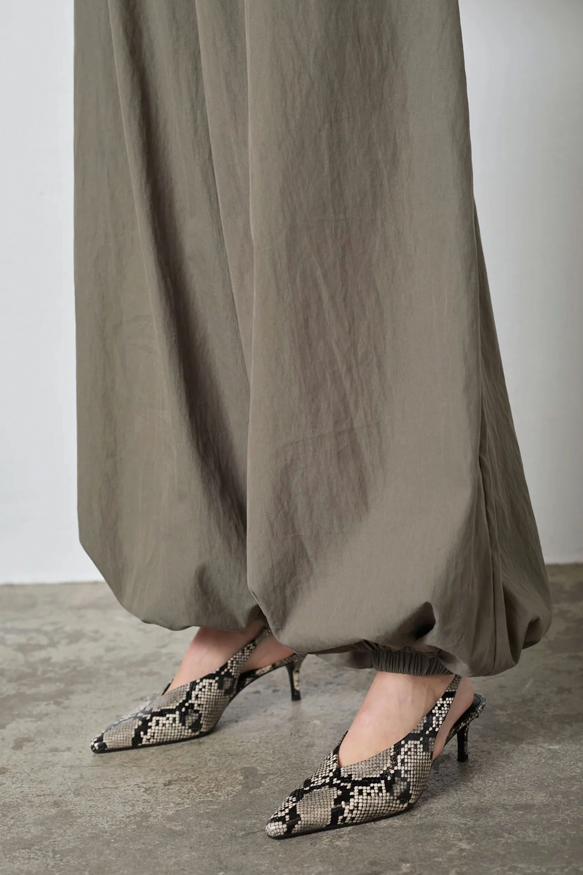 CO´COUTURE - ACASIACC BALLOON PANT - ARMY - Image 3