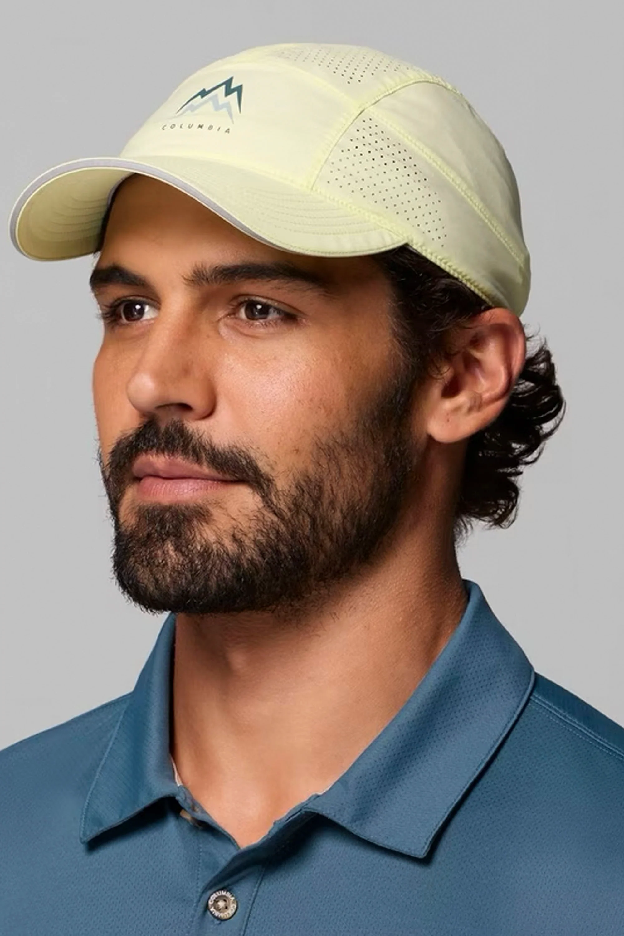 COLUMBIA - SPEED TRAIL BALL CAP - CITRON HAZE - Image 2