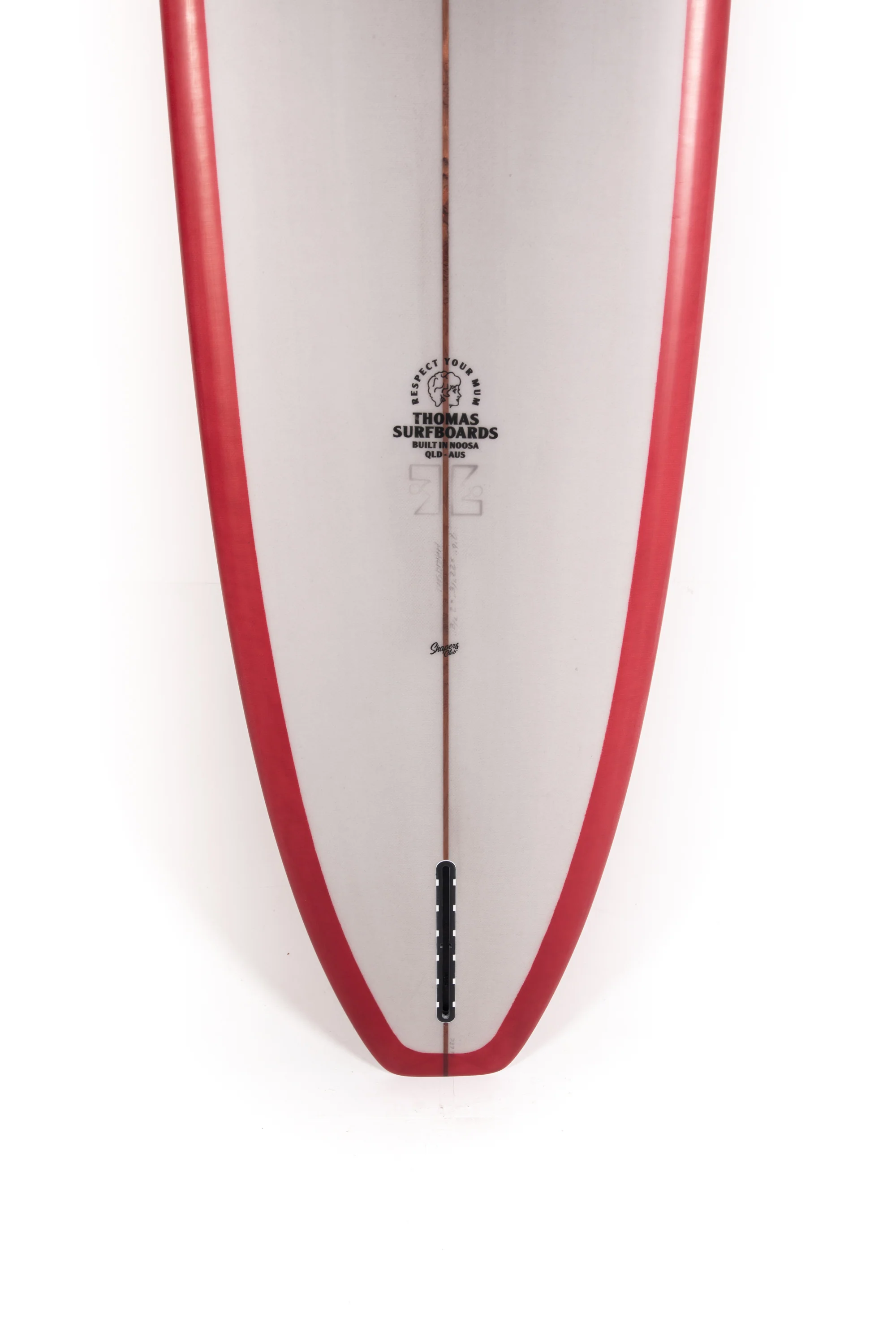 Thomas Surfboards - HARRISON - 9'6"x 22 7/8 x 2 7/8 - HARRISON96RED - Image 8
