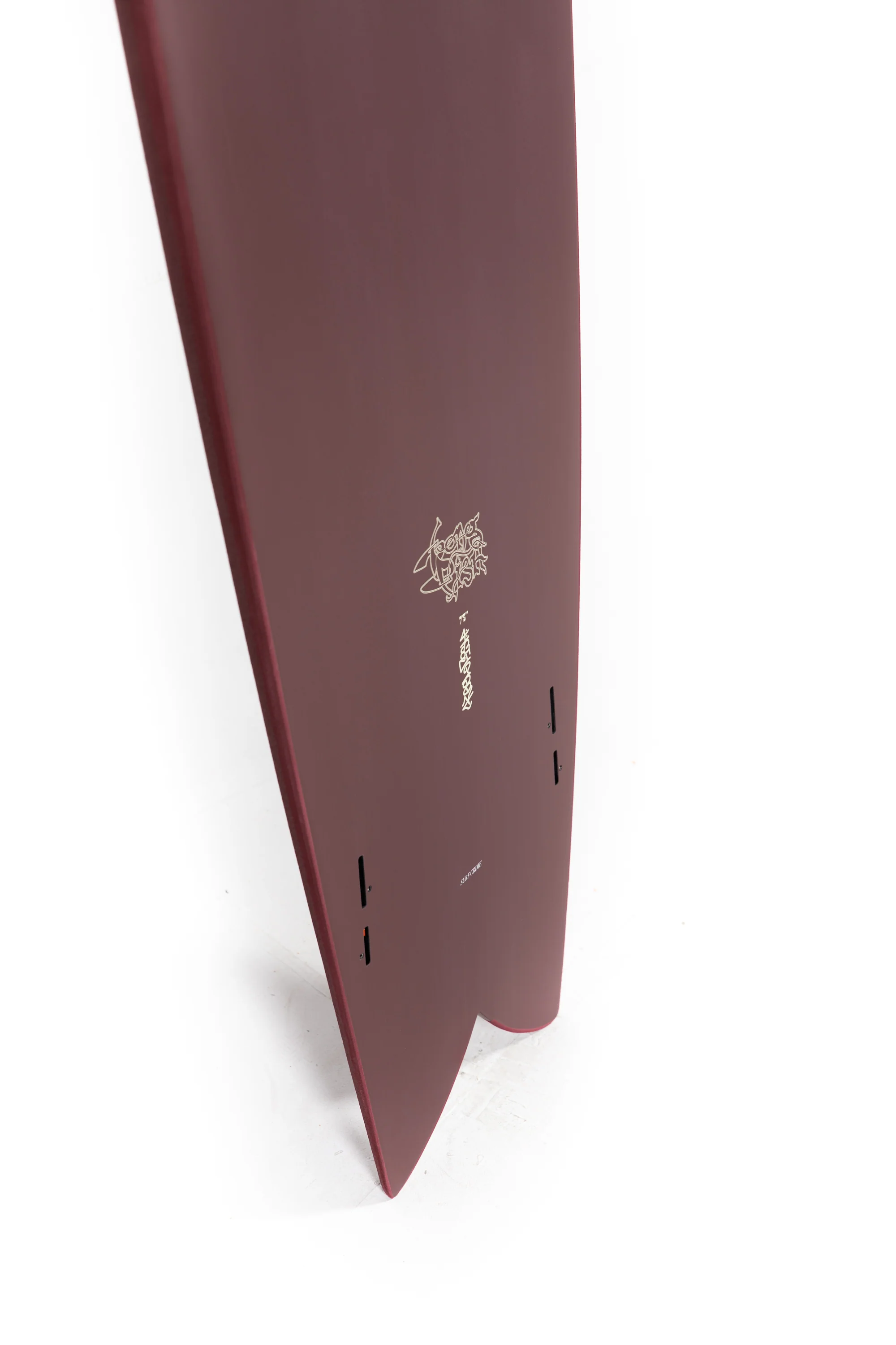 Crime Surfboards - LONG FISH - OX BLOOD SYNDICATE - 7'5" x 22.2" x 2.8" x 52.38L - Image 10