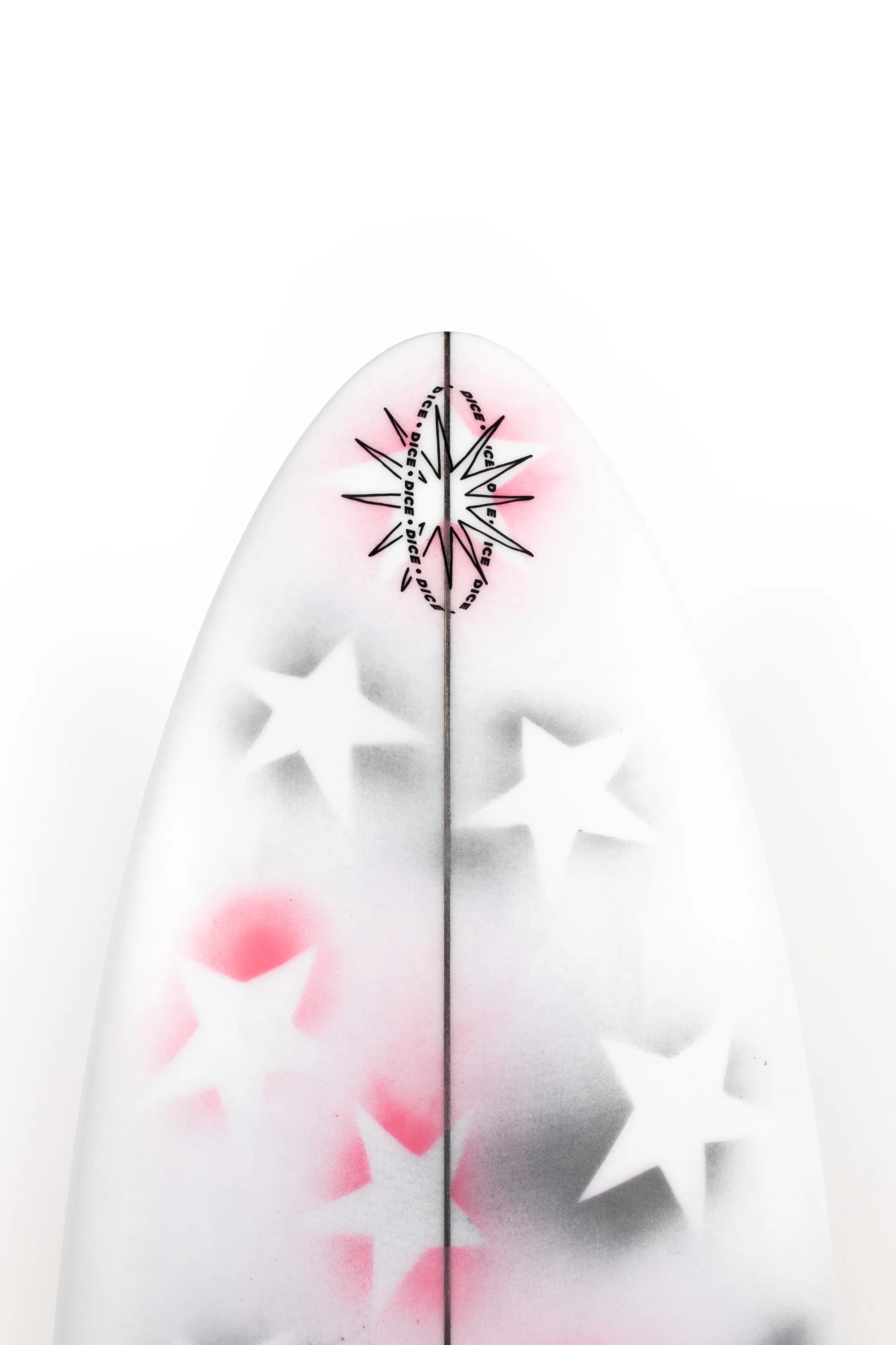 Dice Hotline Surfboards - FENDER II by Tom Morat - Art/Spray - 5'8" x 19 1/4 x 2 11/16 - 32.3L - Image 5