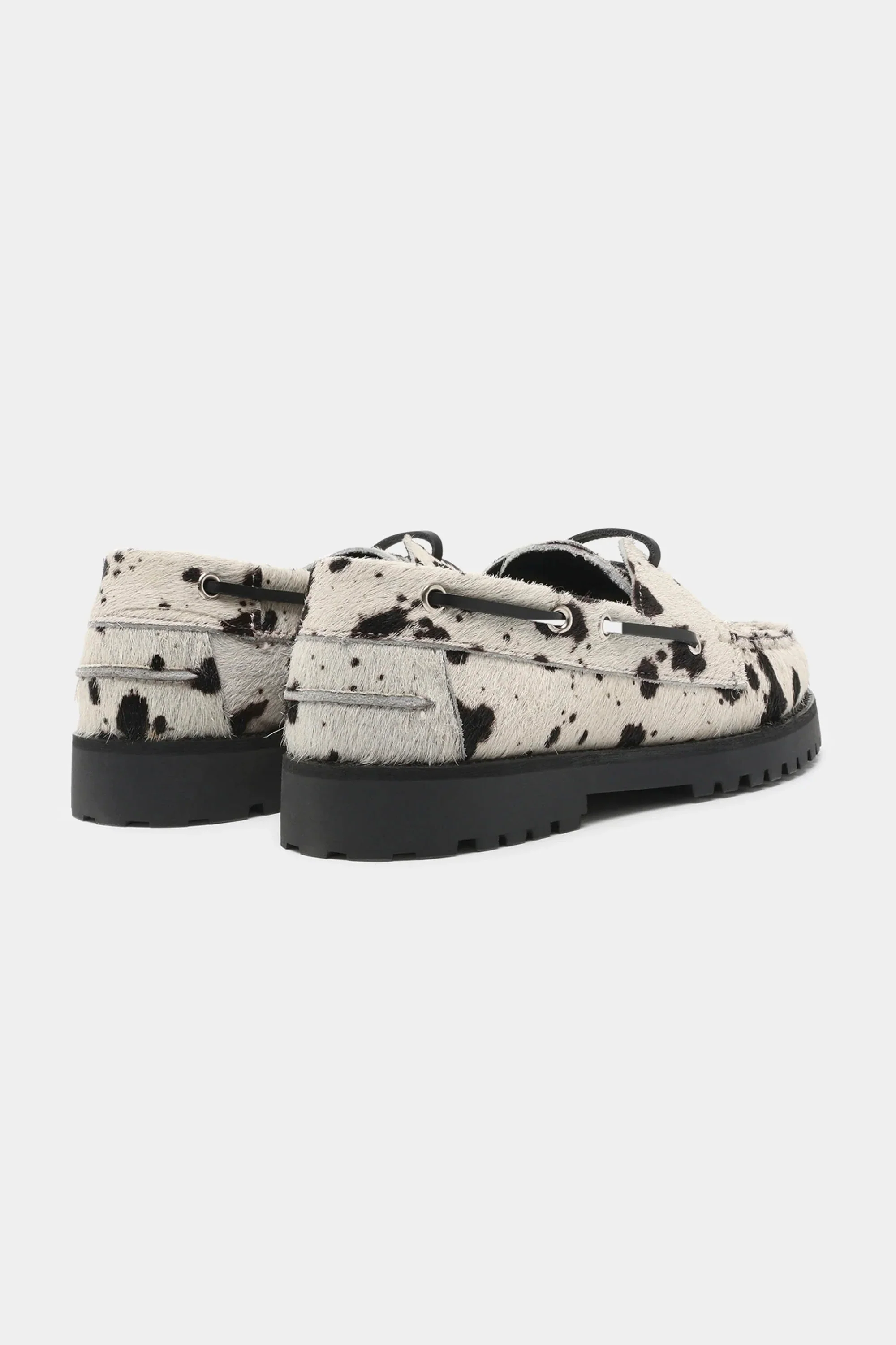 GARMENT PROJECT - OLLIE BOAT SHOE - HAIRY COW LEATHER - WOMAN - Image 3