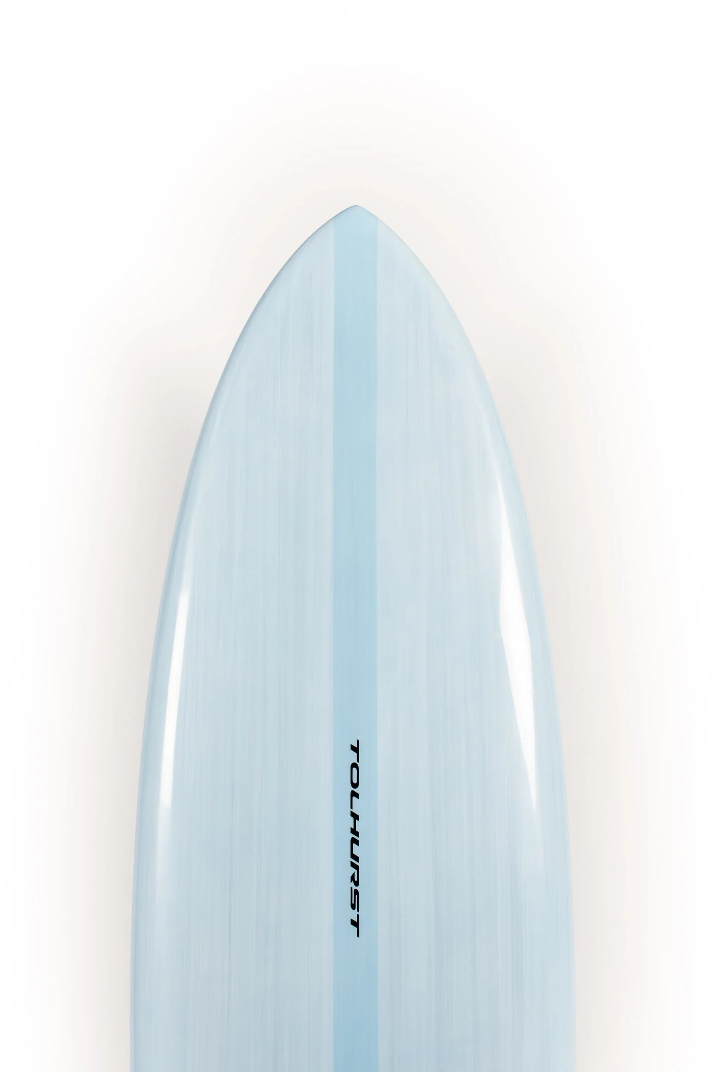 Harley Ingleby Surfboards - Mid 6 Mini - LIGHT BLUE - Thunderbolt Red - 6'8" x 20 1/4x 2 11/16 x 39L - Image 3