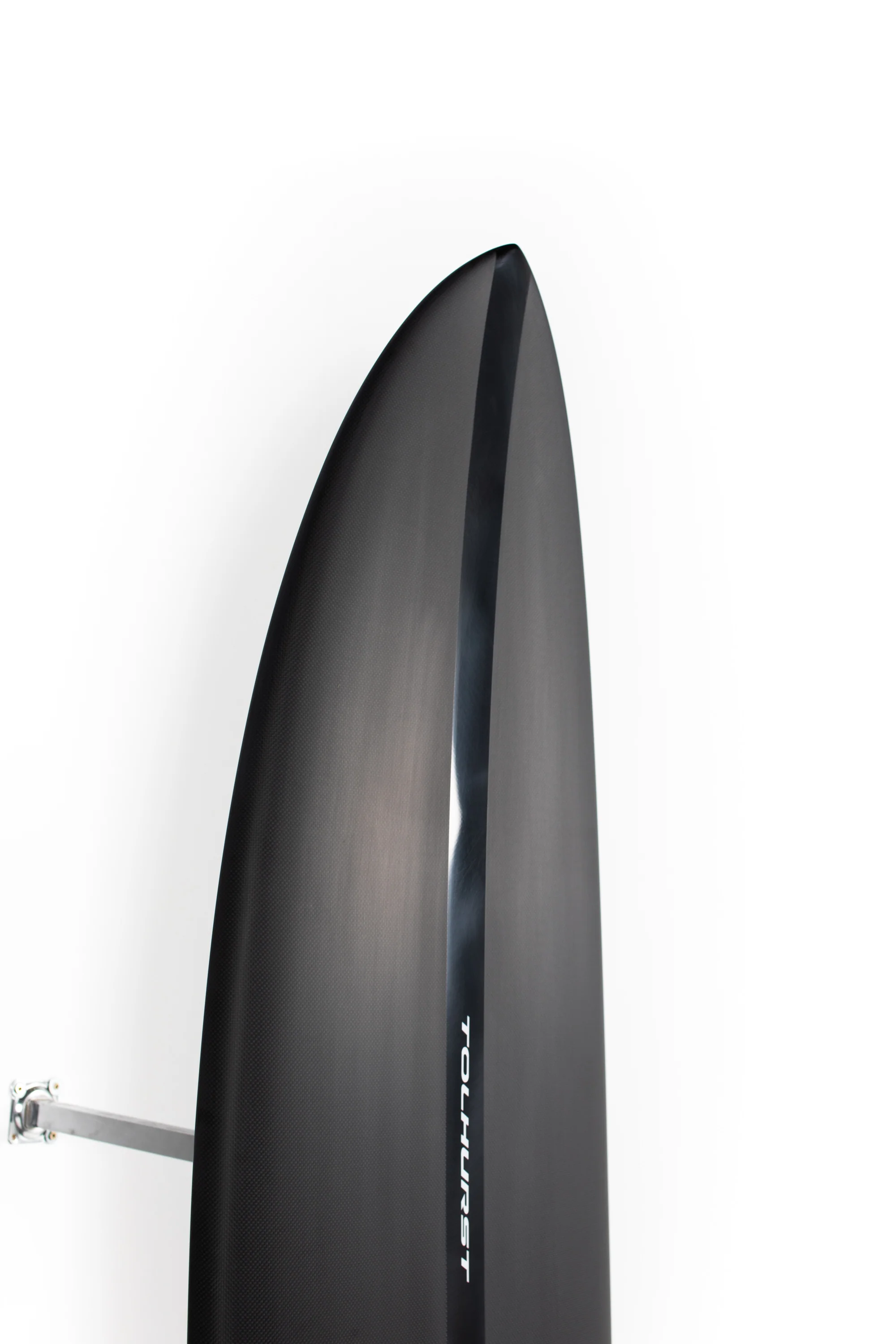 Harley Ingleby Surfboards - Mid 6 Mini Twin - Full Carbon - Thunderbolt Black - 6'10" x 20 1/2 x 2 5/8 - 40L - Image 6
