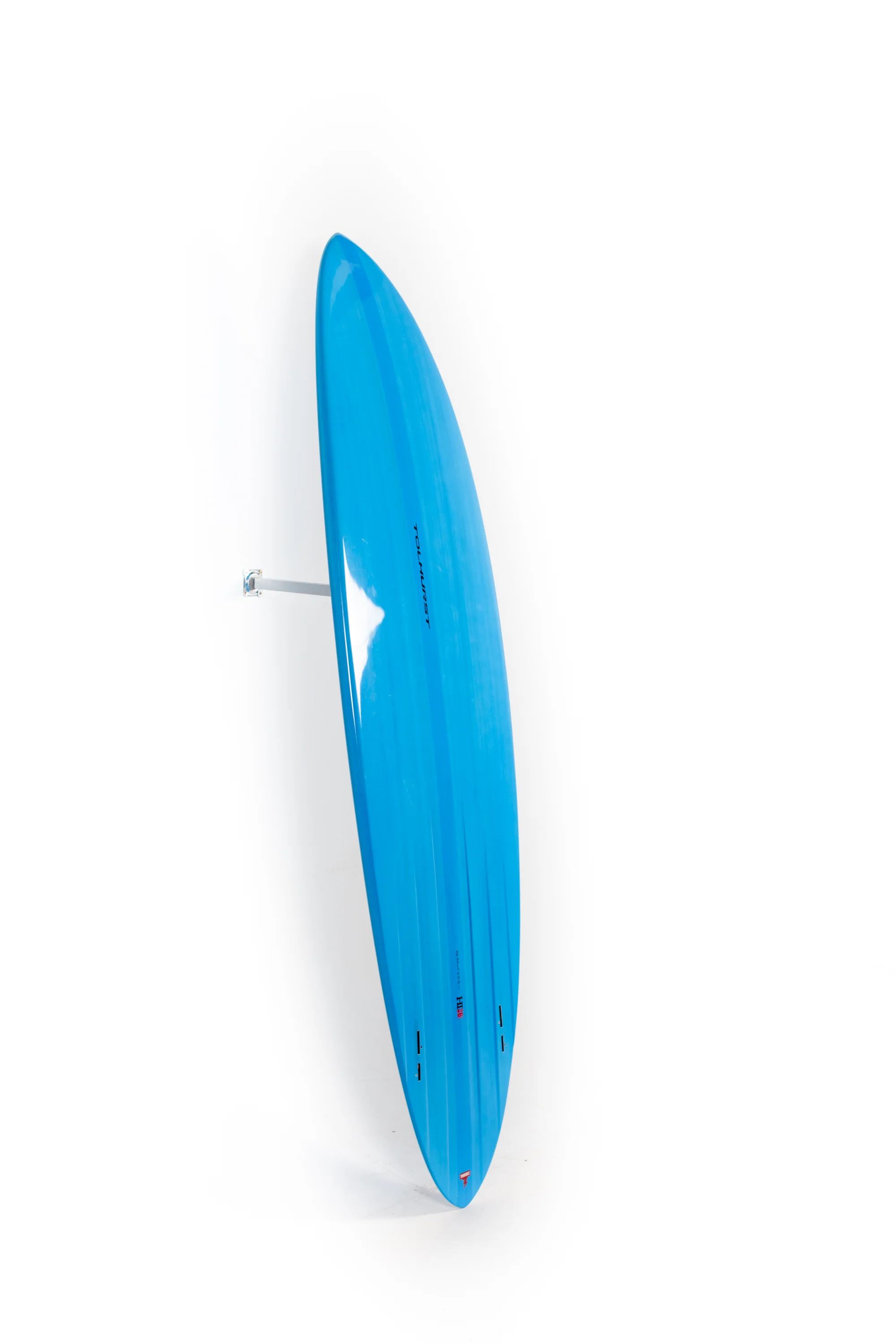 Harley Ingleby Surfboards - Mid 6 Mini Twin - Ocean Blue - Thunderbolt Red - 6'10" x 20 3/4 x 2 5/8 - 40L - Image 9