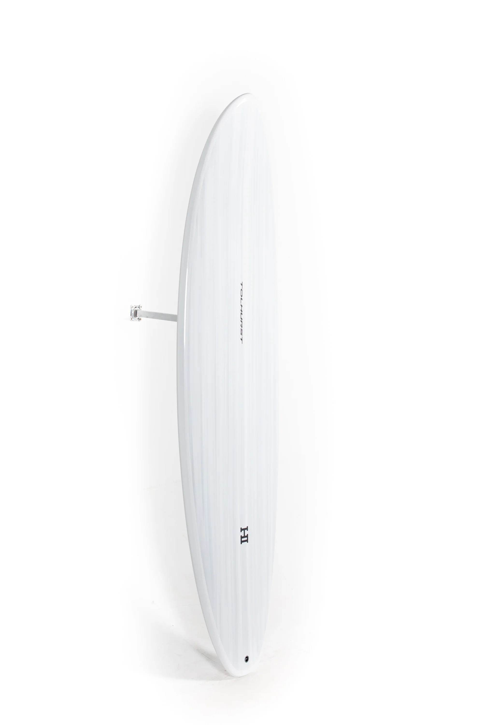 Harley Ingleby Surfboards - Moe Mini - Candy White - Thunderbolt Black - 6'10" x 21 1/2" x 2 3/4" - 45L - Image 5