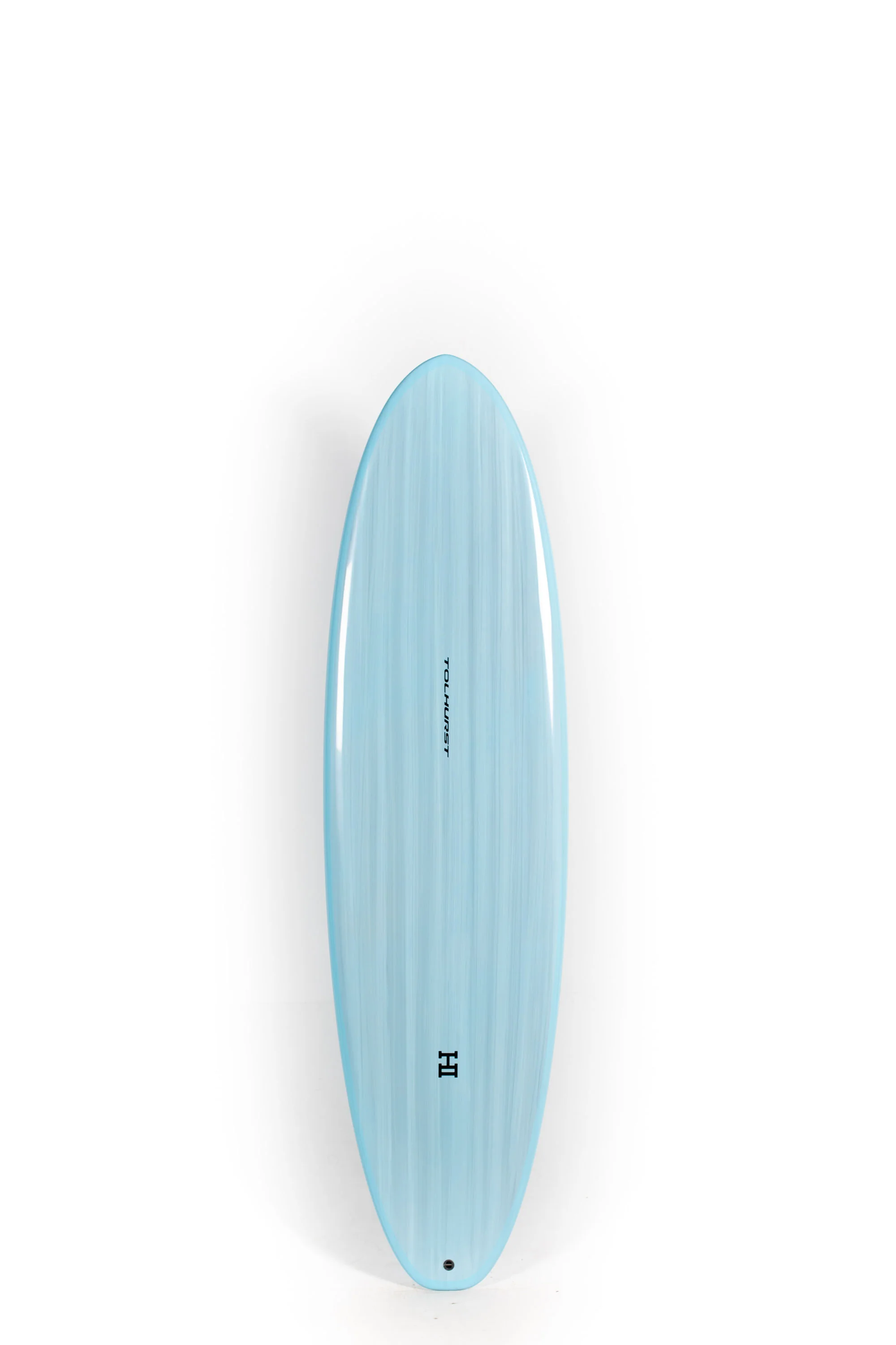 Harley Ingleby Surfboards - Moe Mini - Light Blue - Thunderbolt Red - 6'10" x 21 1/2" x 2 3/4" - 45L
