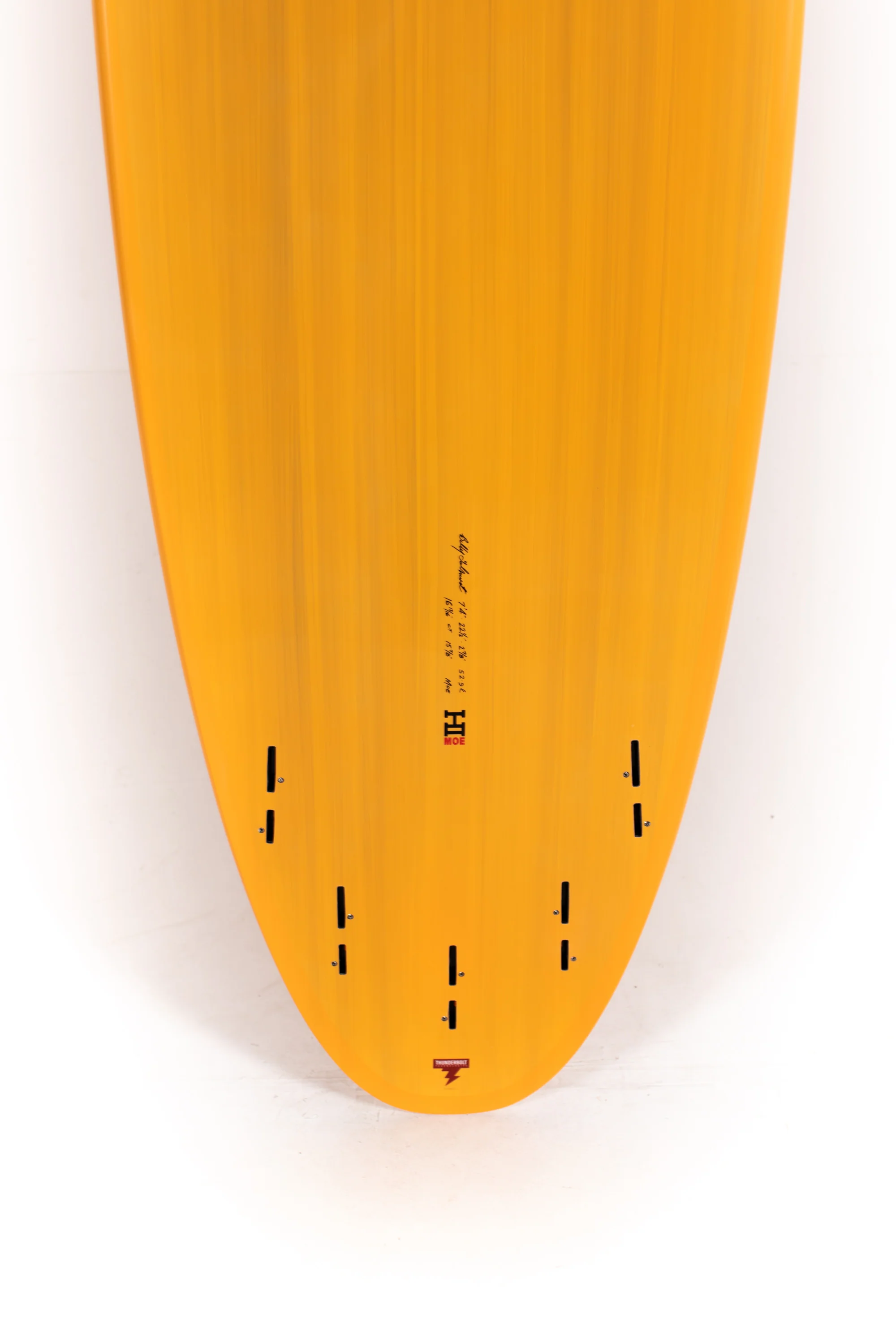 Harley Ingleby Surfboards - Moe - Orange - Thunderbolt Red - 7'4" - 22 1/2" x 2 7/8" - 52.9L - Image 8