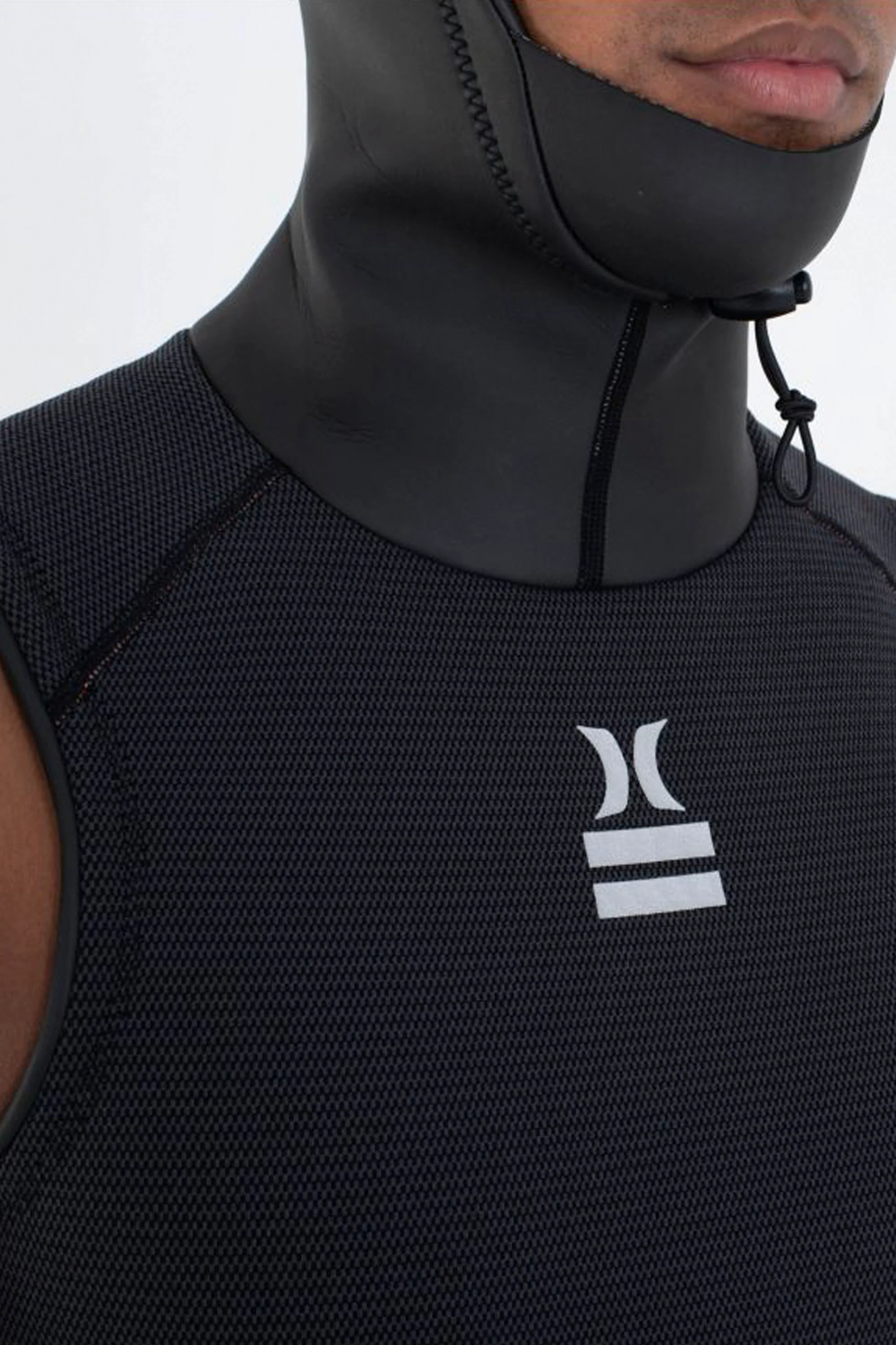 HURLEY - PLUS THERMAL HOOD VEST - 1.5MM - BLACK - UNISEX - Image 5
