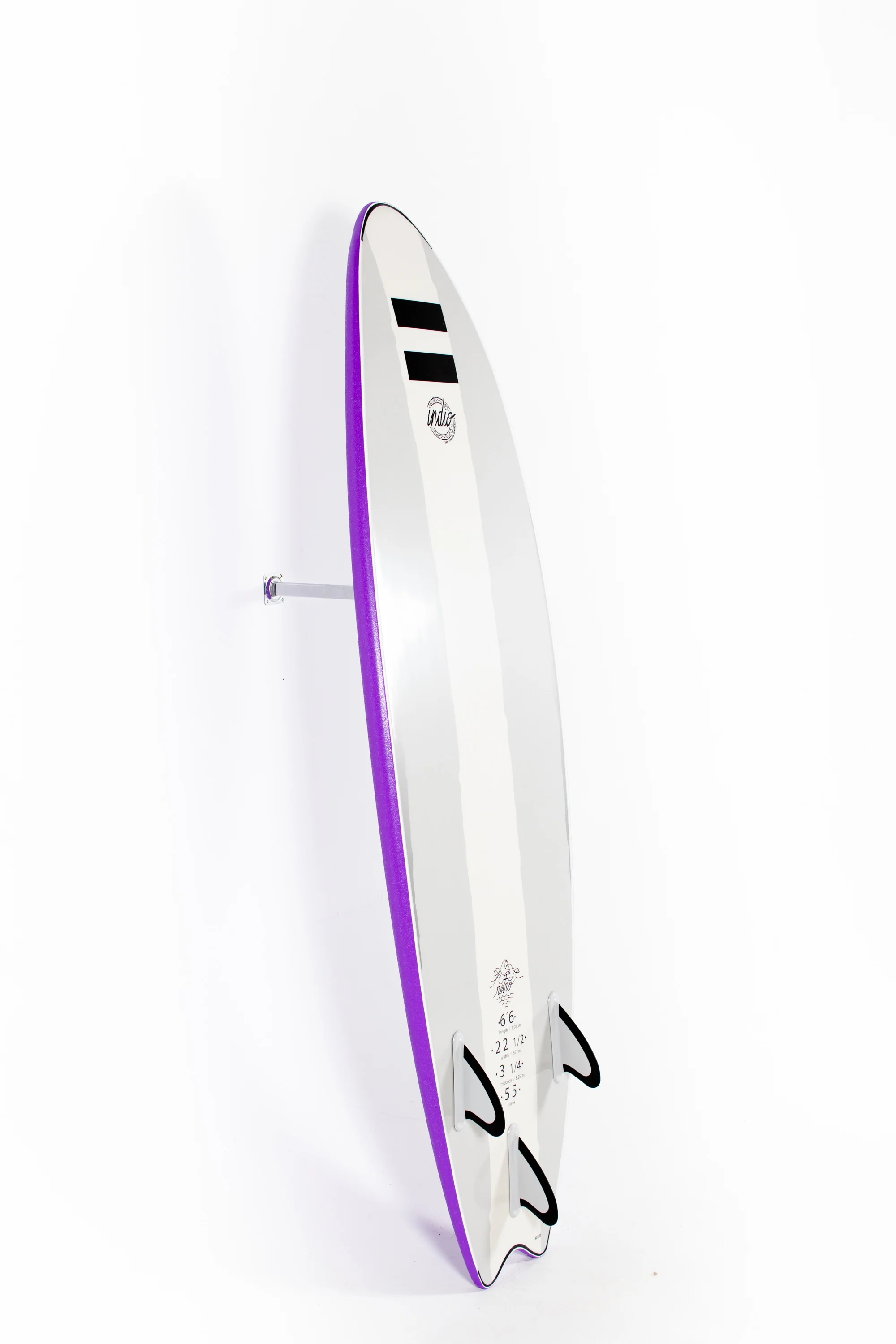 INDIO - RETRO -  6'6" x 22 1/2  x 3 1/4 - 55L - Image 10