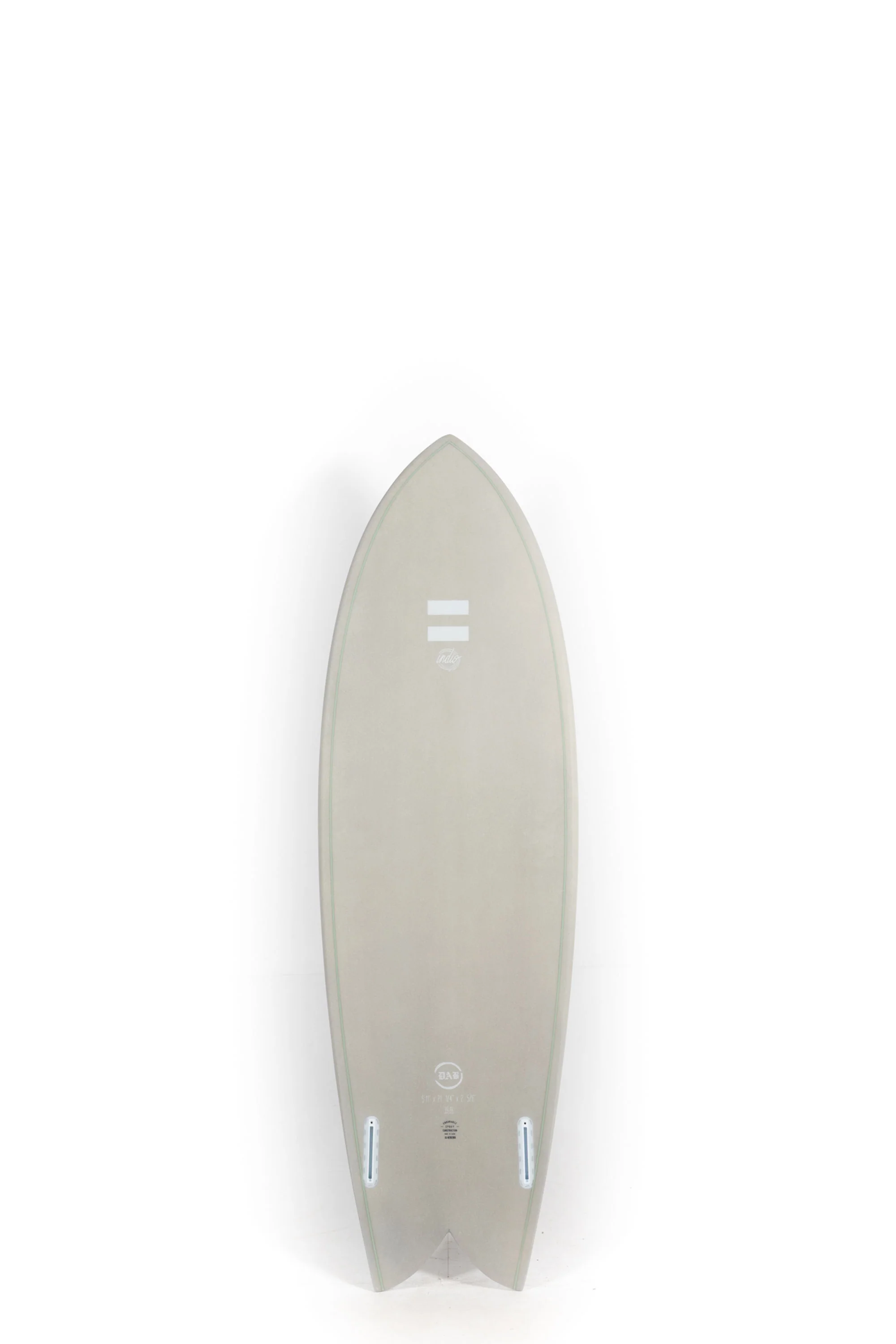 PRE ORDER | Indio Surfboard - DAB Gray - 5’11” x 21 1/4 x 2 5/8 x 39.90L - Image 2