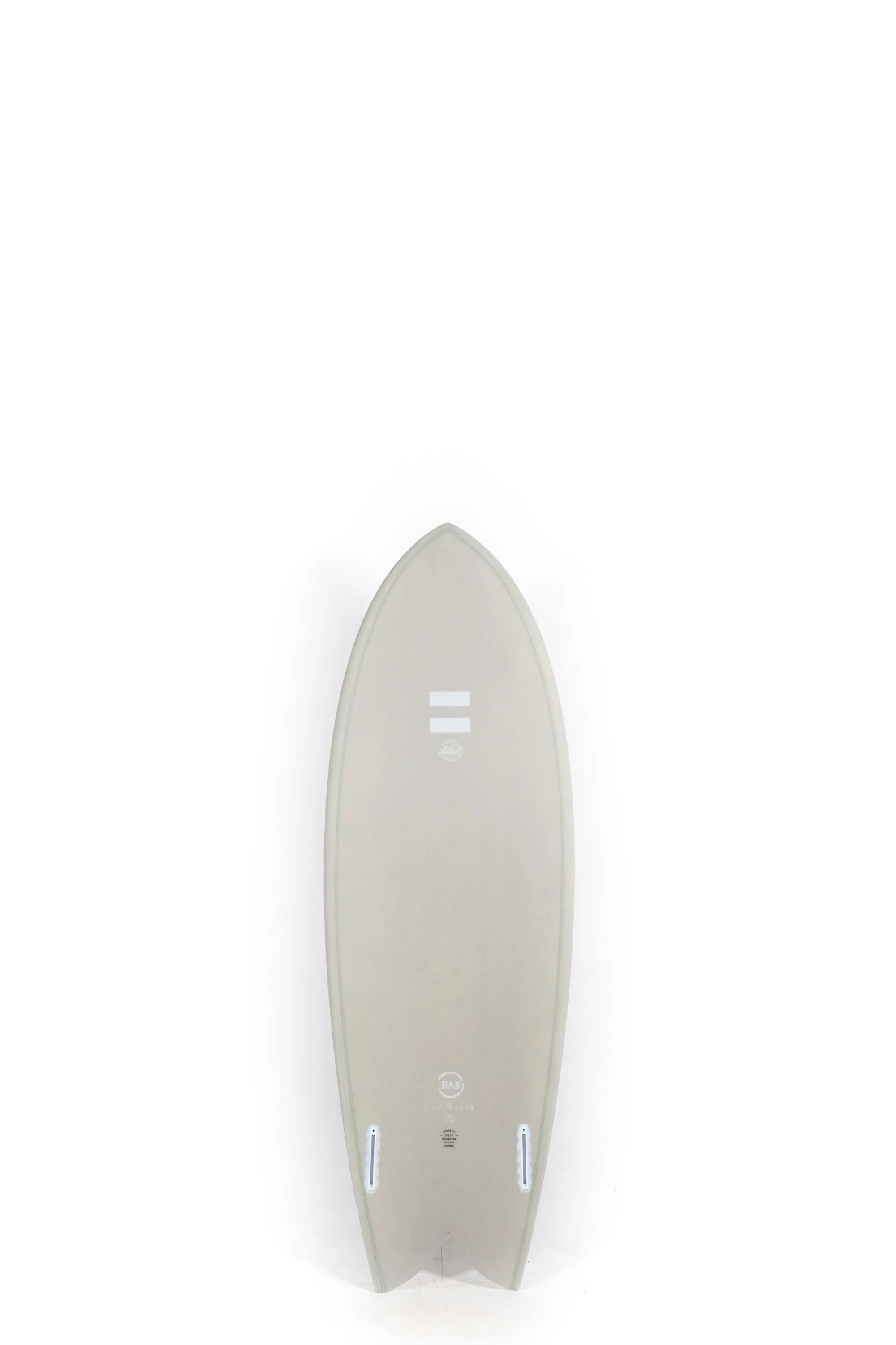 PRE ORDER | Indio Surfboard - DAB Gray - 5’5" x 20 7/8 x 2 7/16 x 33.50L - Image 2