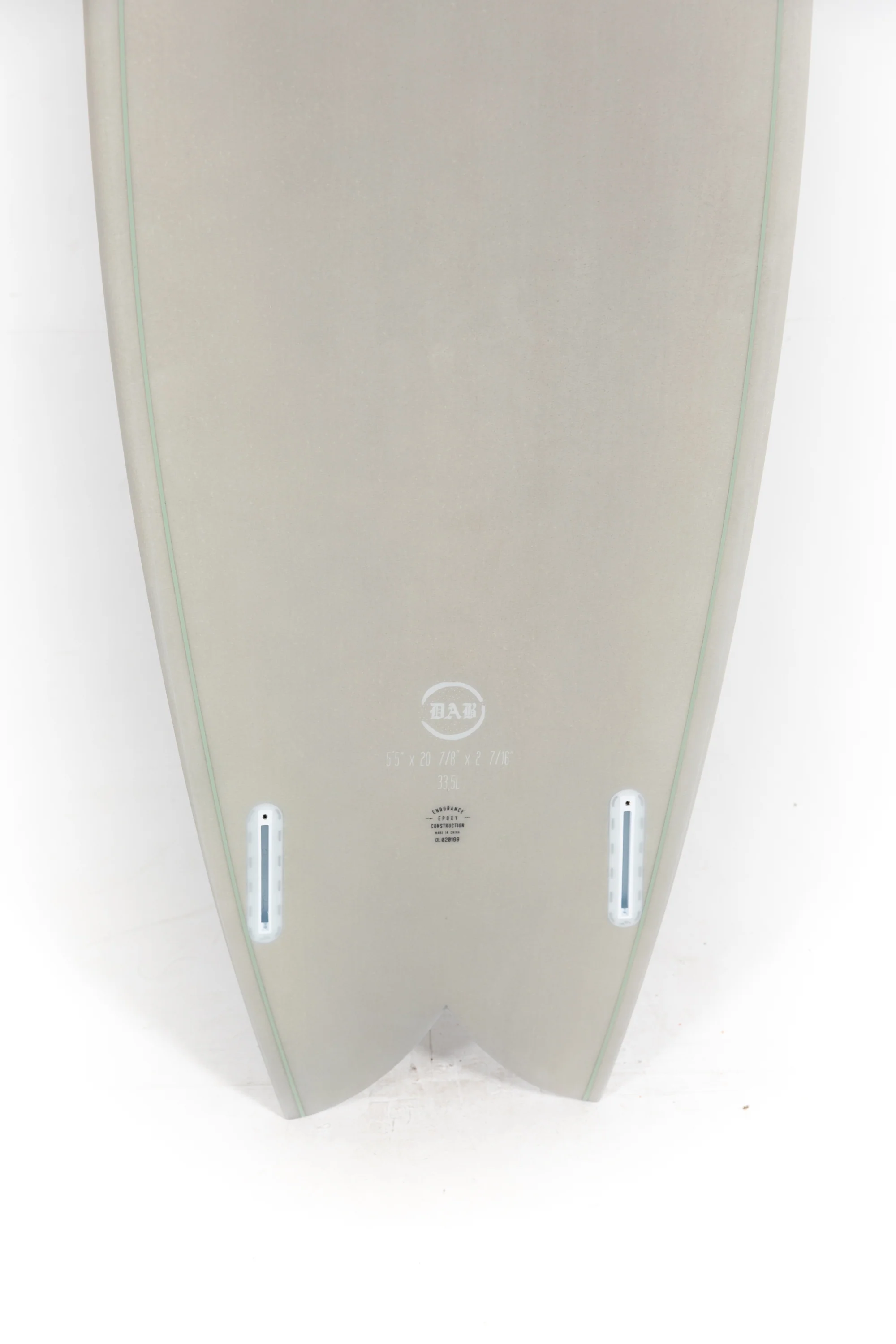 PRE ORDER | Indio Surfboard - DAB Gray - 5’5" x 20 7/8 x 2 7/16 x 33.50L - Image 8