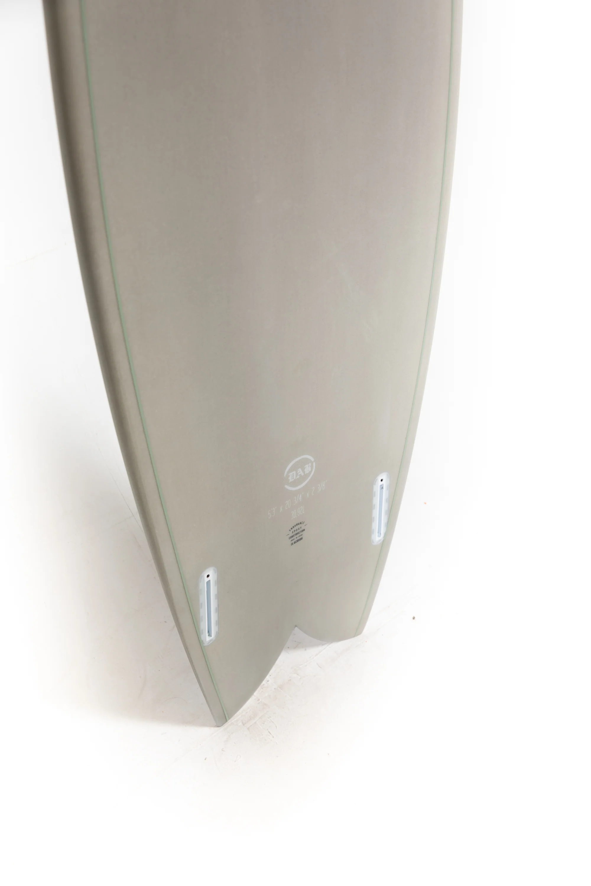 PRE ORDER | Indio Surfboard - DAB Gray - 5’3" x 20 3/4 x 2 3/8 x 30.92L - Image 10