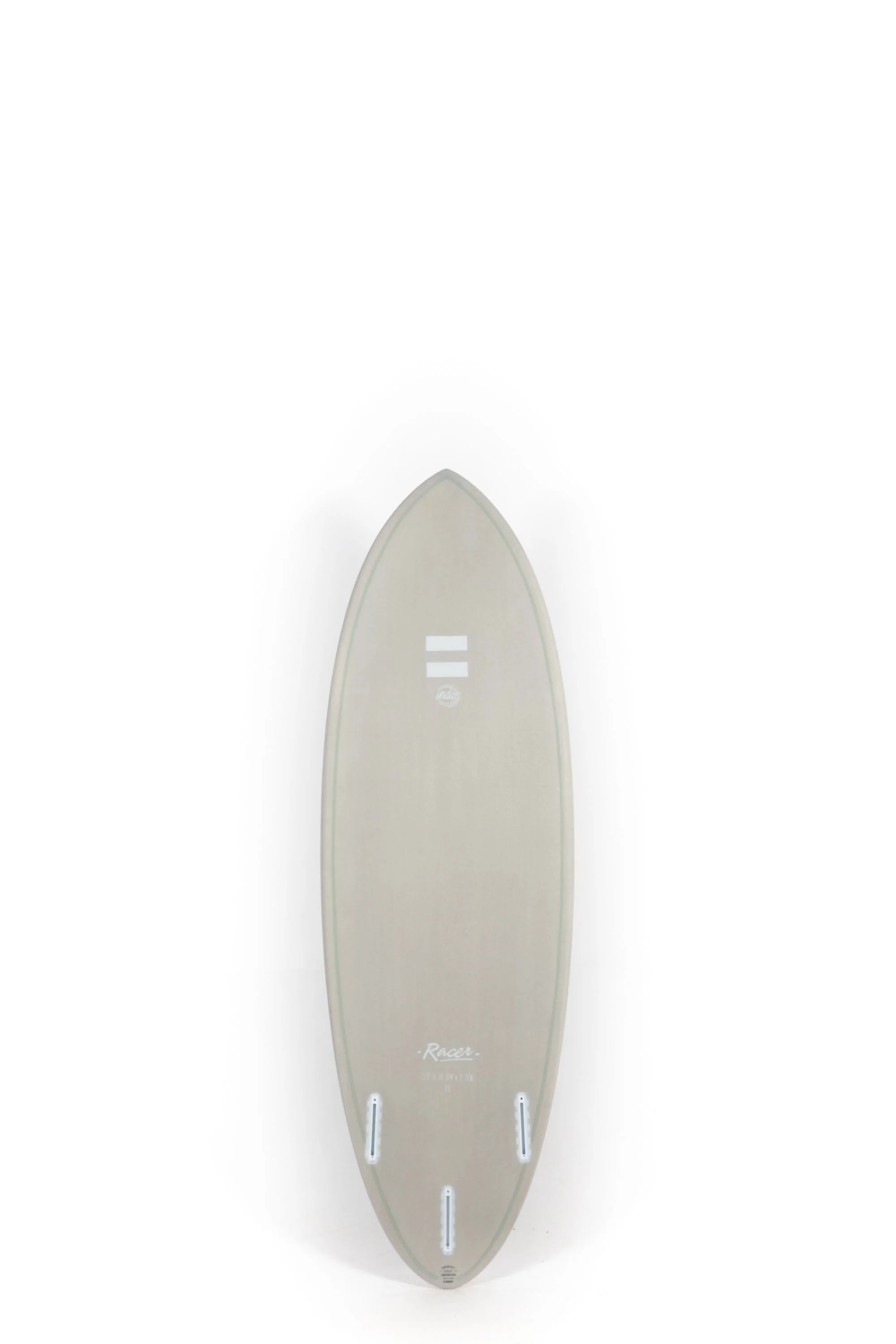 Indio Surfboards - RACER Grey - 5'8" x 20 3/4" x 2 7/16 - 33L - Image 2