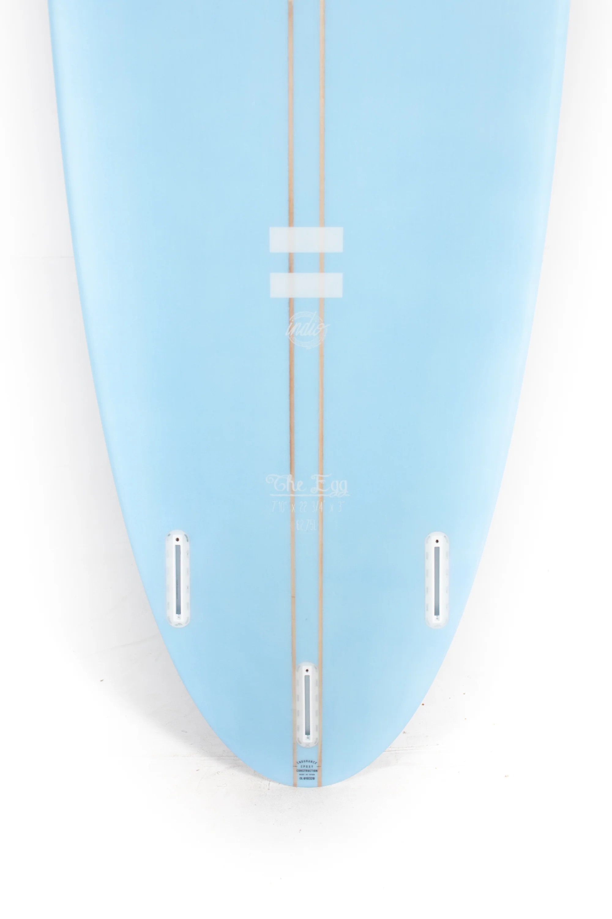 Indio Surfboards - THE EGG New Stripes - 7'10" x 22" 3/4x 3"- 62,75L - Image 8