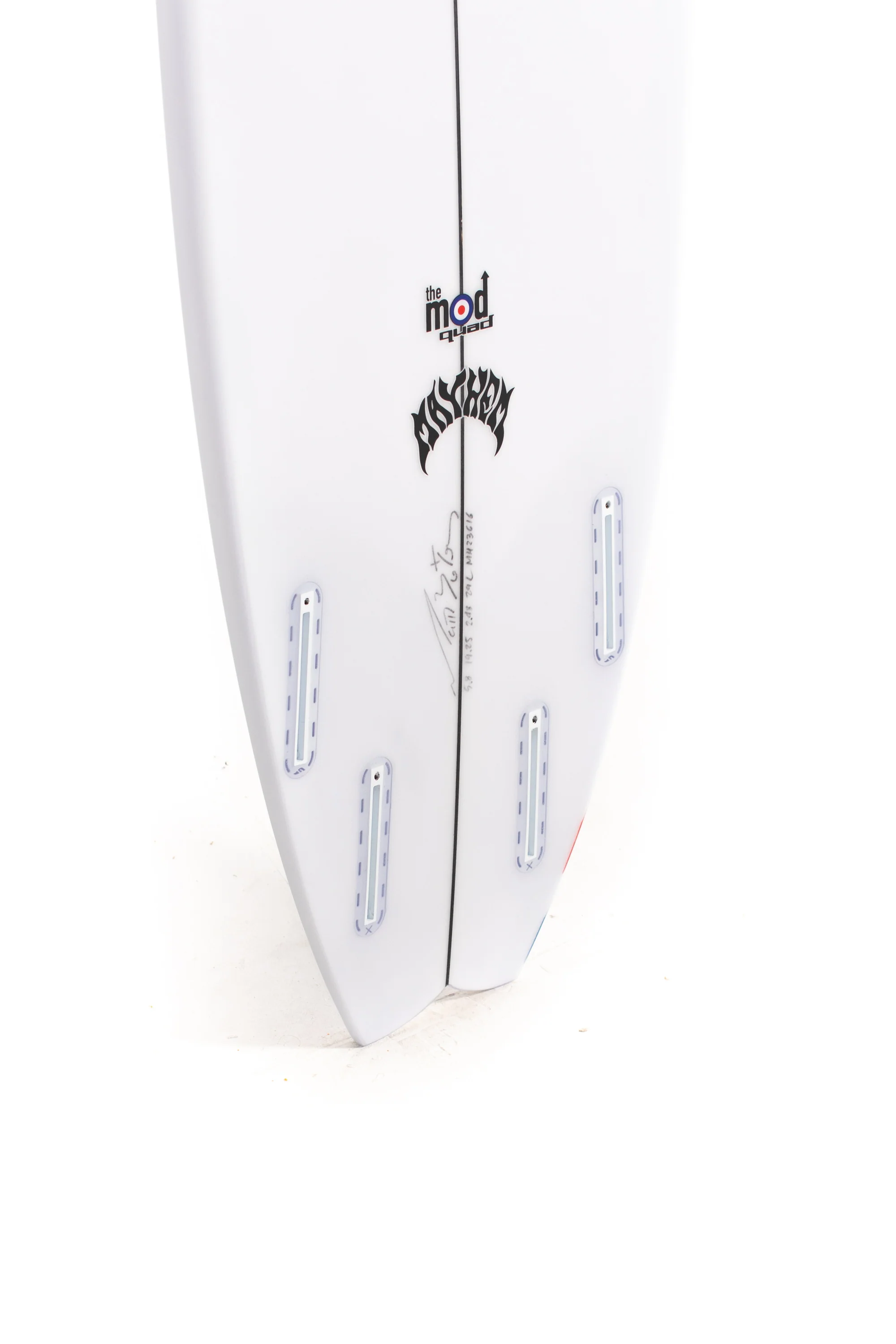 Lost Surfboards - MOD QUAD by Matt Biolos - 5'8" x 19.25" x 2.48" - 29L - MH23616 - Image 10