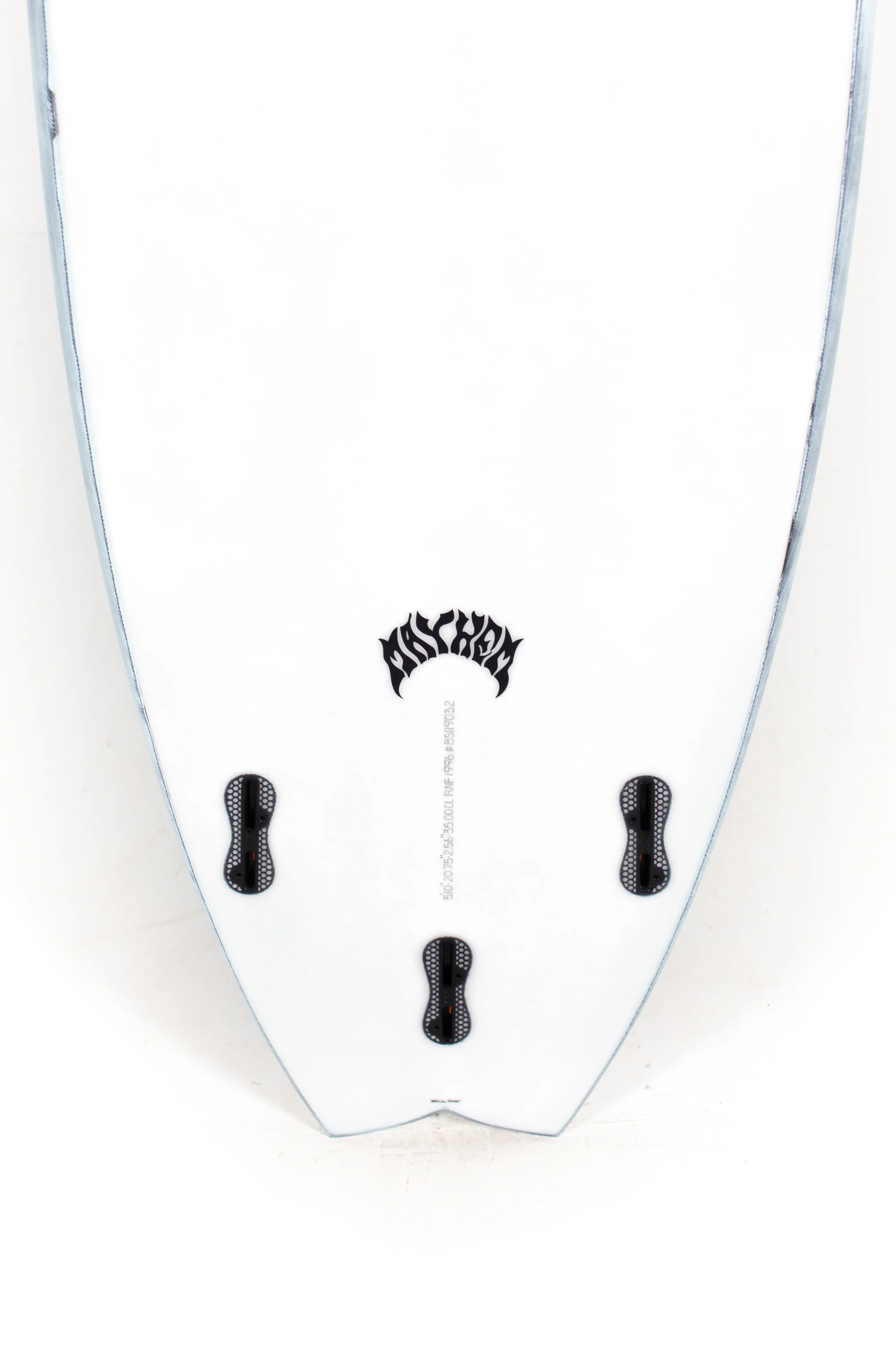 Lost Surfboards - RNF '96 by Matt Biolos - BLACK SHEEP - FCSII - WHITE - 5'10" x 20.75" x 2.56 - 35L - BS119032 - Image 8