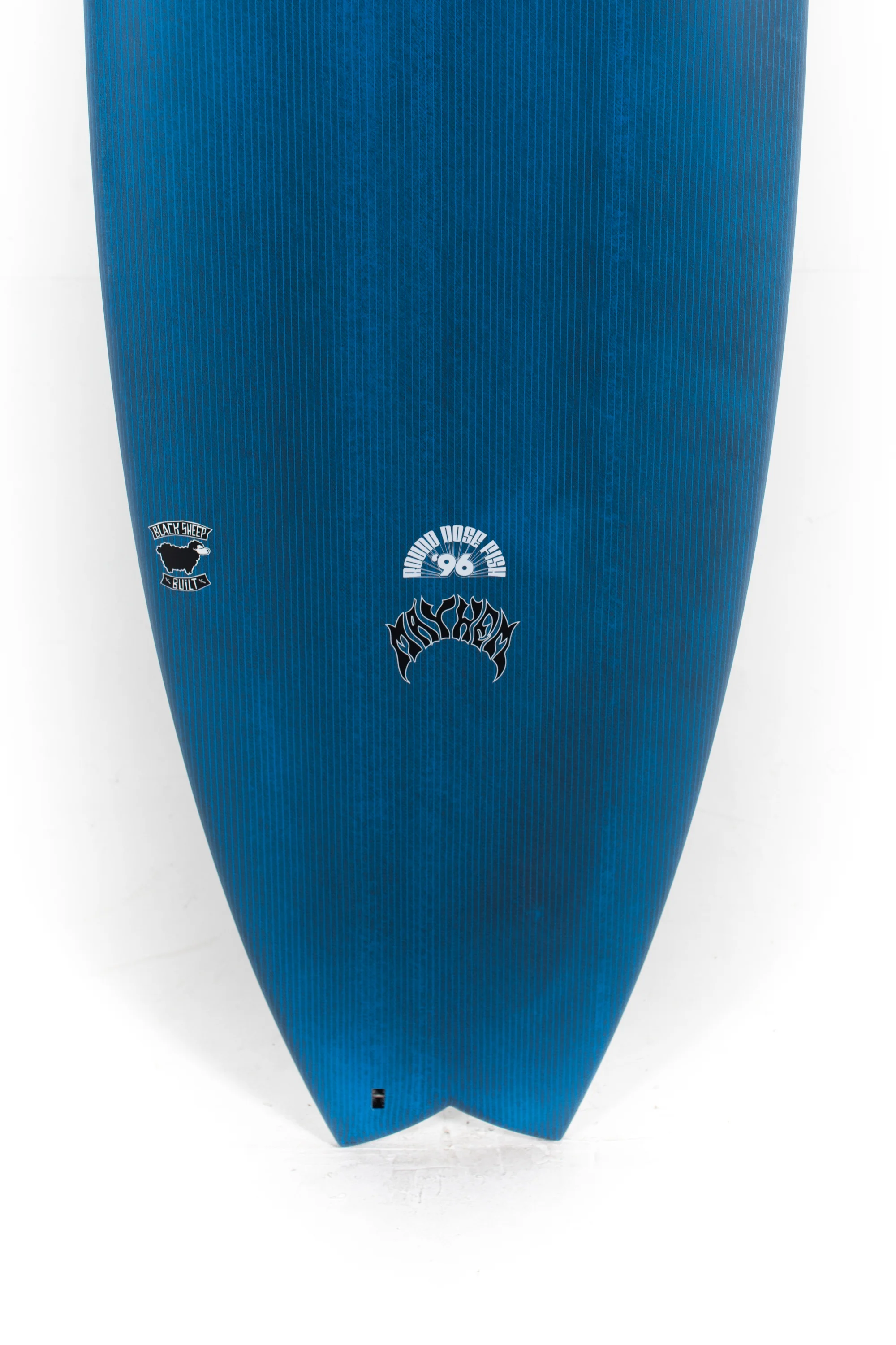 Lost Surfboards - RNF '96 by Matt Biolos - BLACK SHEEP - FCSII - BLUE - 5'8" x 20.25" x 2.46 - 32L - BS119025 - Image 4