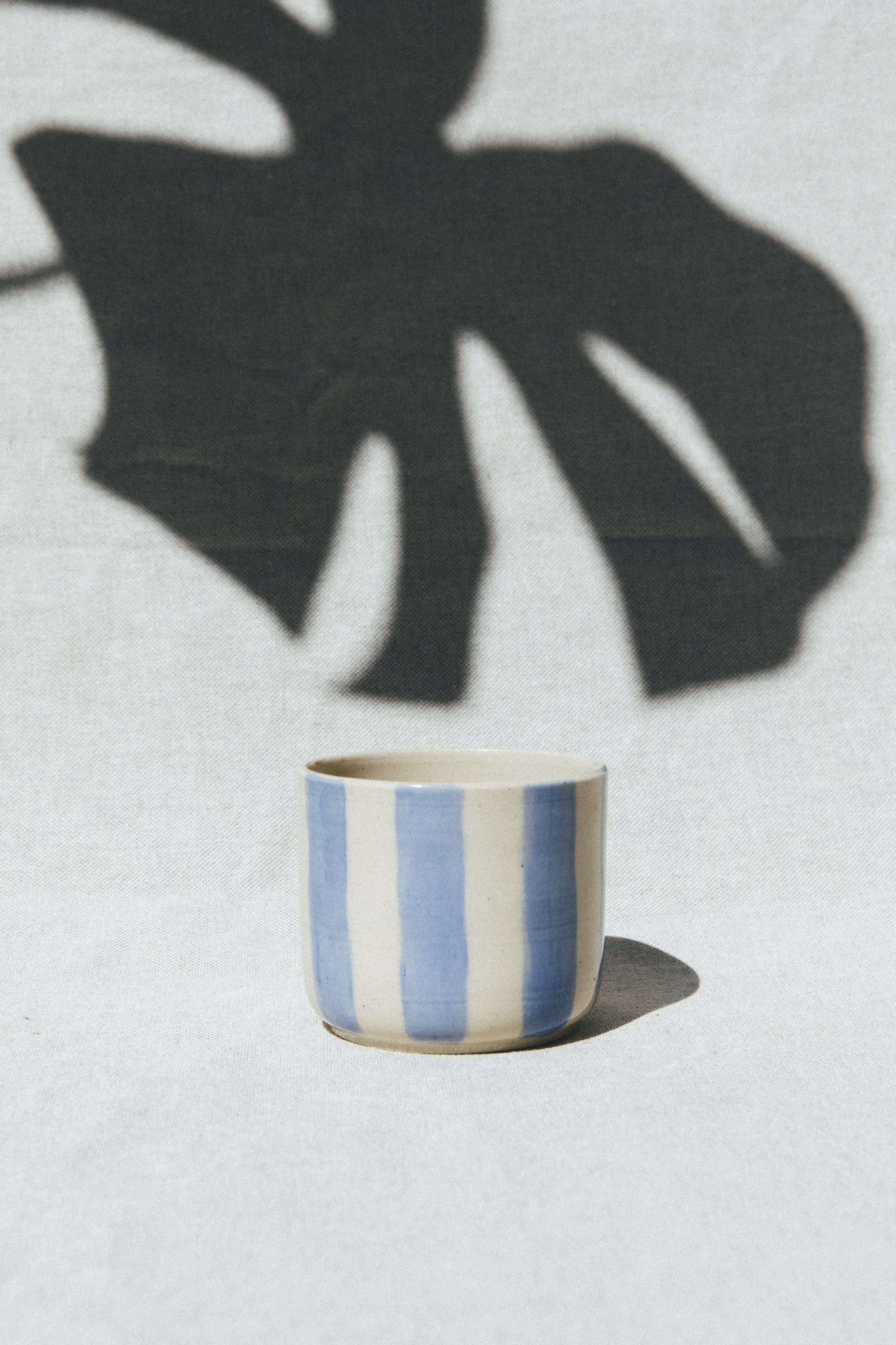 LUZ CERAMICS - BLUE STRIPES CUP