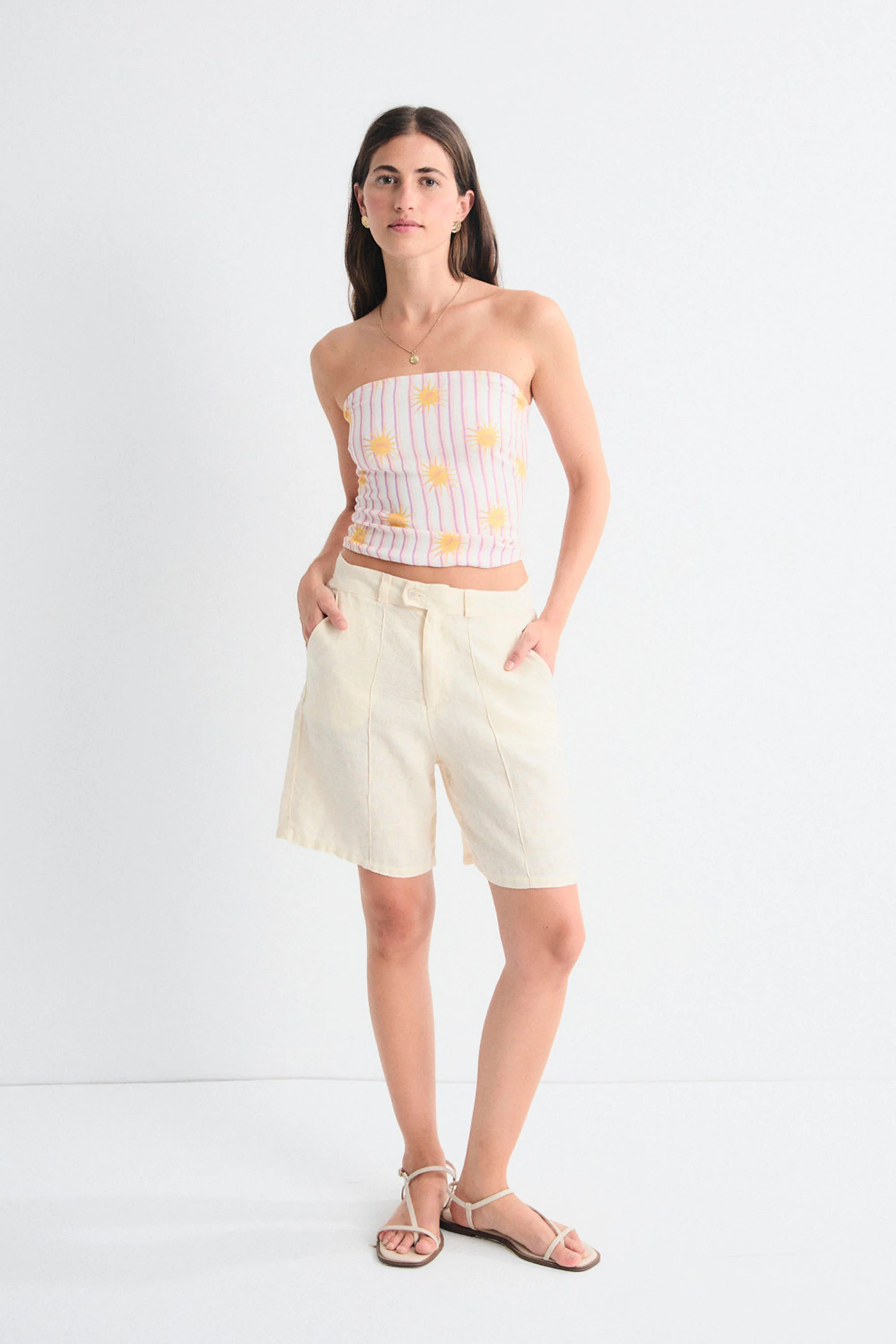 MUS & BOMBON - SOLEADO TOP - ROSA
