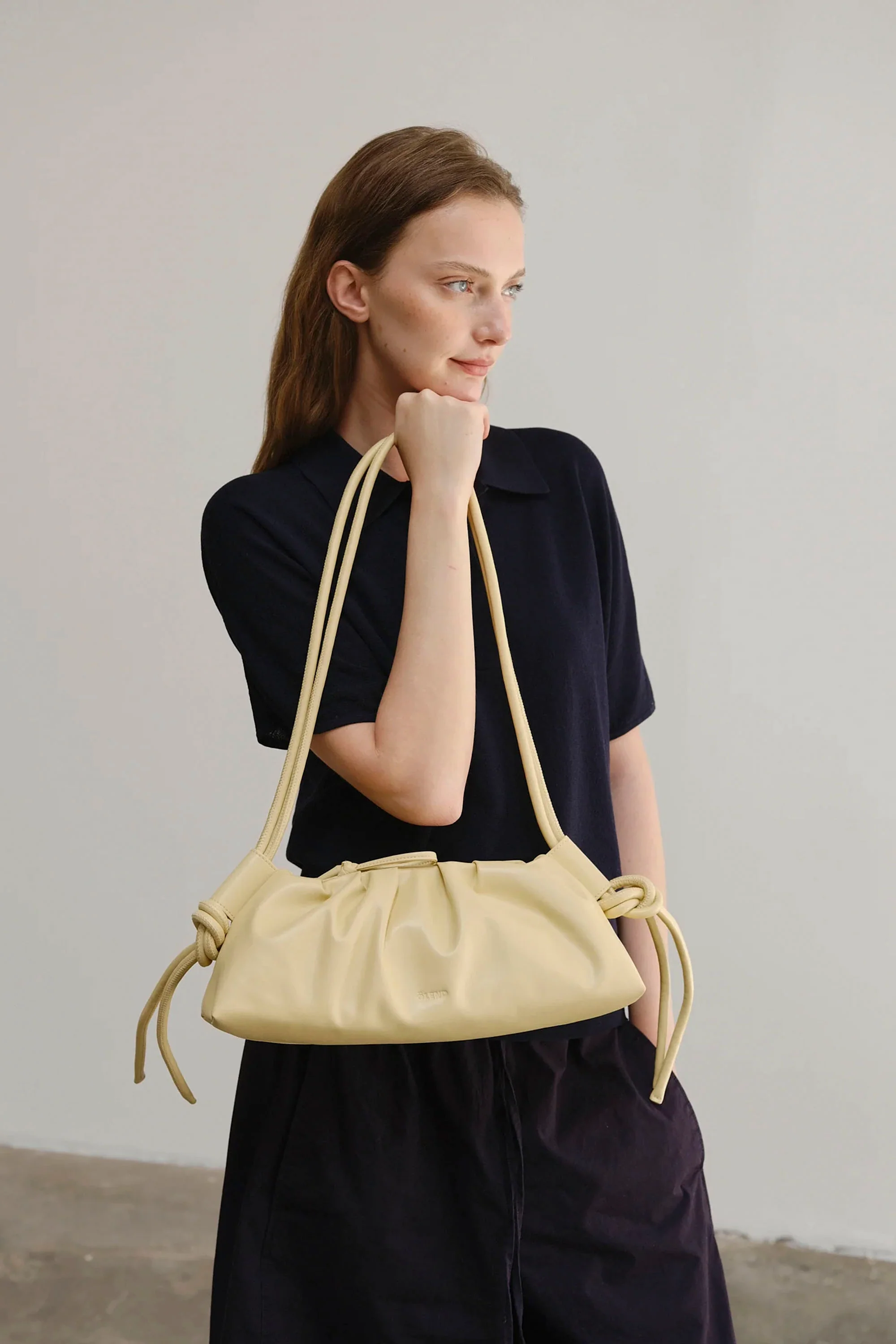 ÖLEND - DUMPLING BAG - BUTTER YELLOW - Image 2