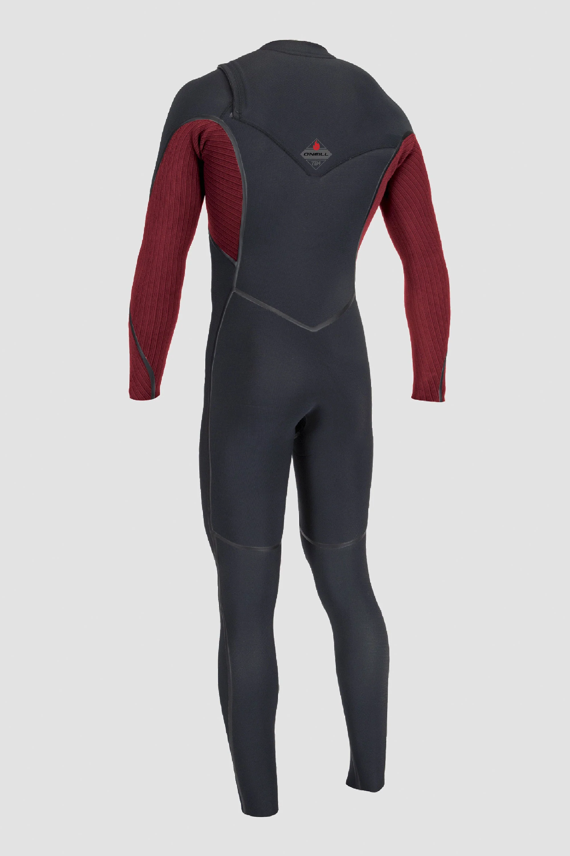 O´NEILL - HYPERFREAK FIRE - 4/3+ mm - Chest zip - BLACK/DARK RED - MAN - Image 4