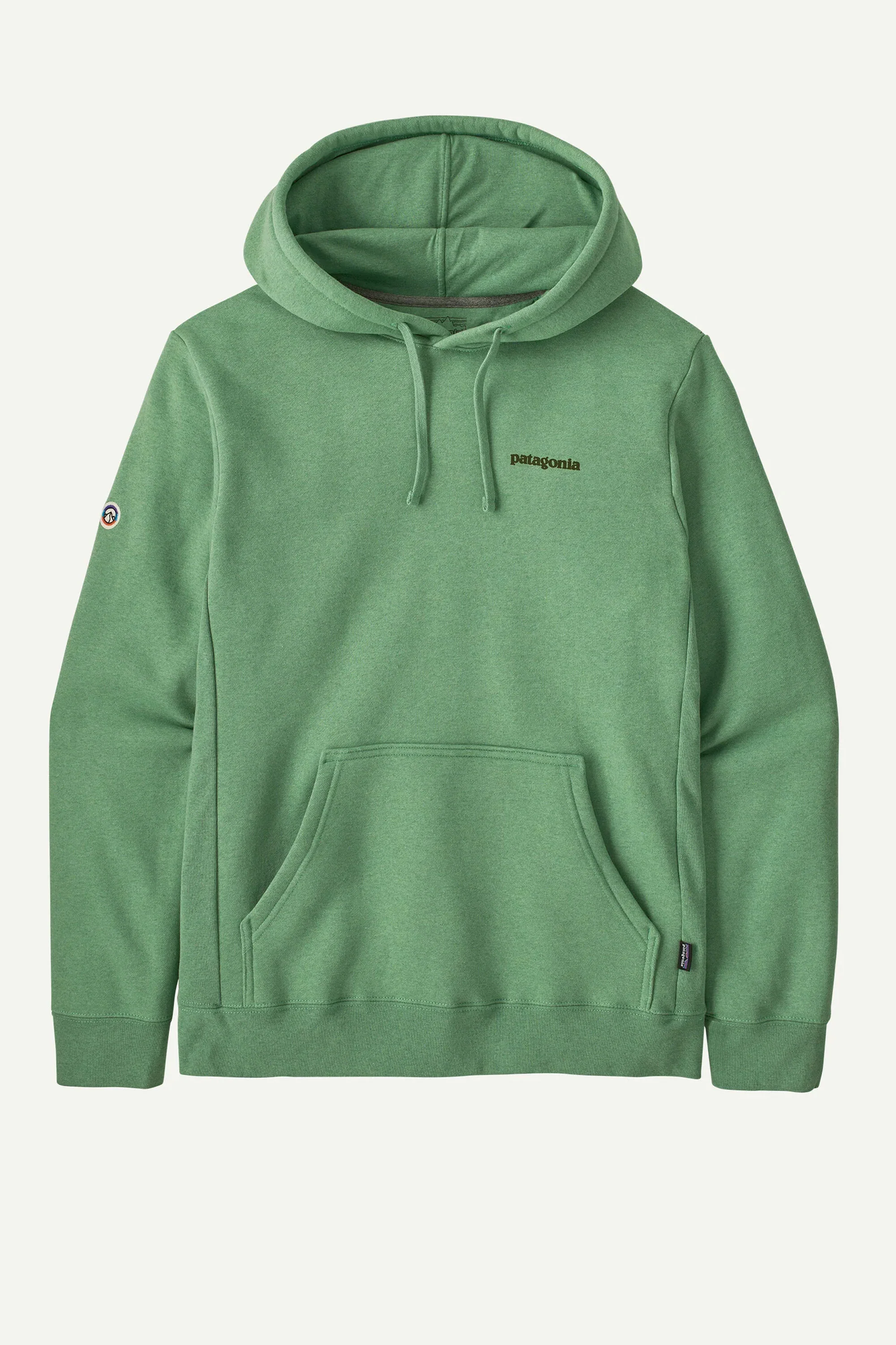 PATAGONIA - FITZ ROY ICON UPRISAL HOODY - ELLWOOD GREEN