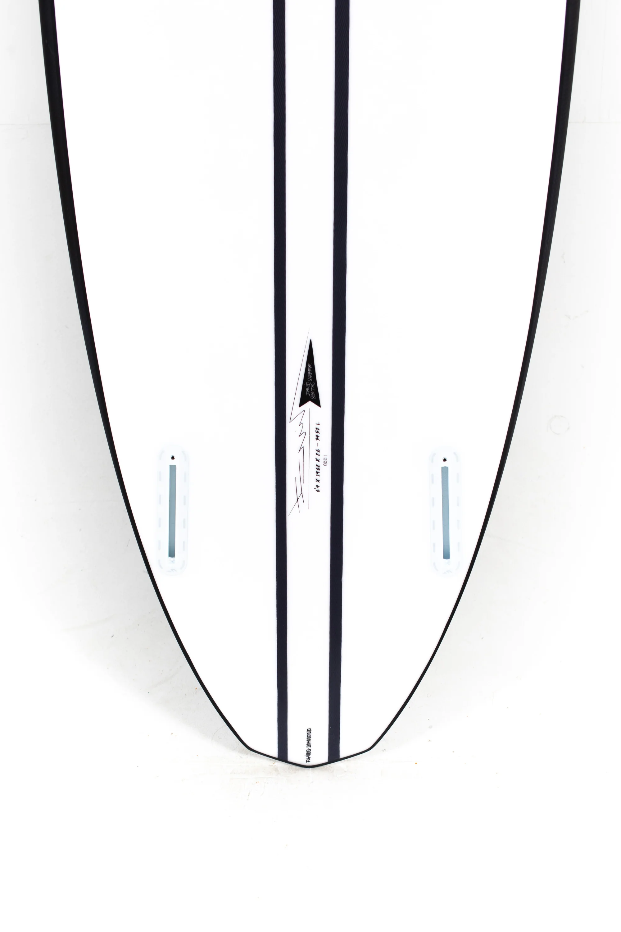 Pukas Surfboards - Flying Diamond by David Santos - 6'4" x 19.62 x 2.6 - 34.52L - Image 8