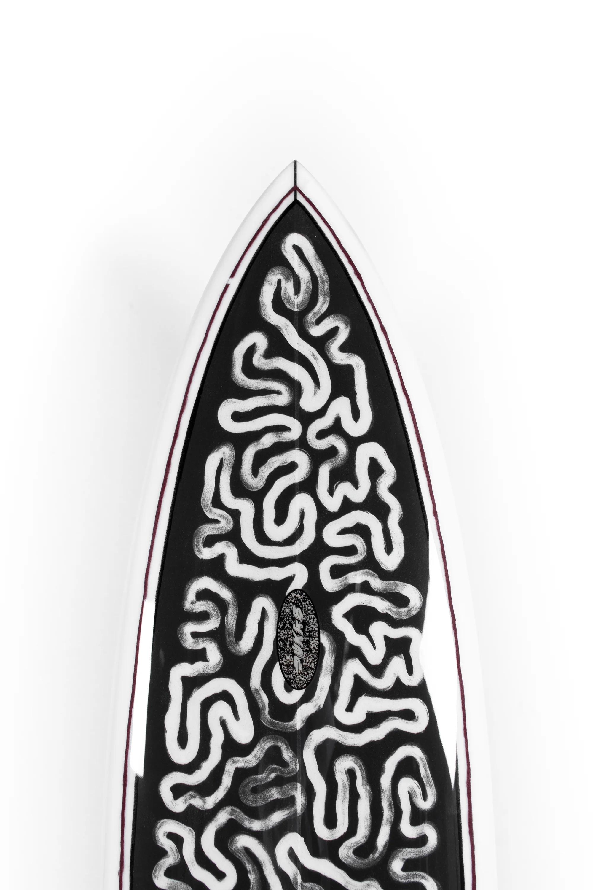 Pukas Surfboards- Magnetic by David Santos - 6'10" x 20.5 x 2.8 x 42.24L - DS00347 - Image 3