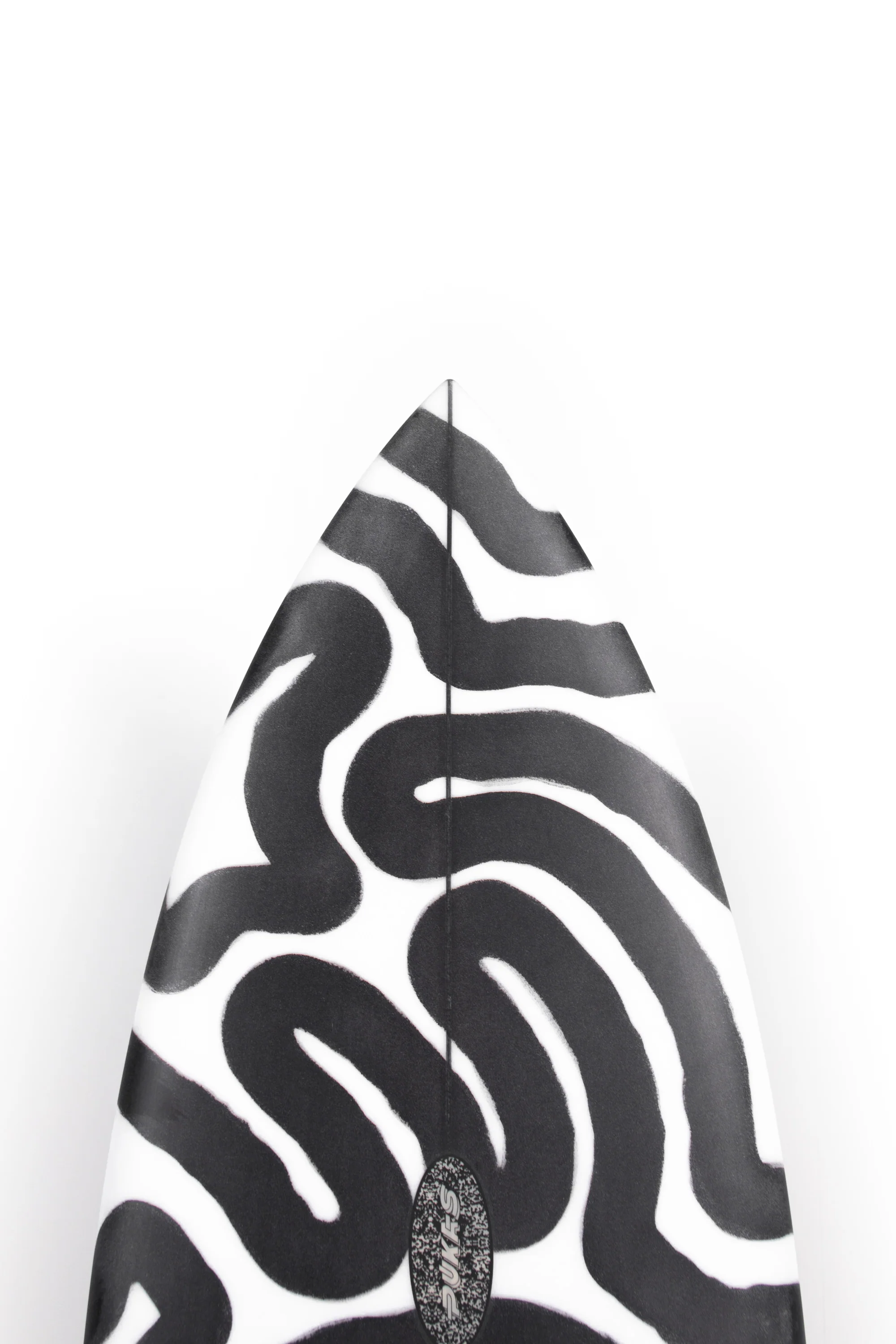 Pukas Surfboards- Mustache by David Santos - 5'10" x 20.20 x 2.56 - 33.4L - DS01416 - Image 3