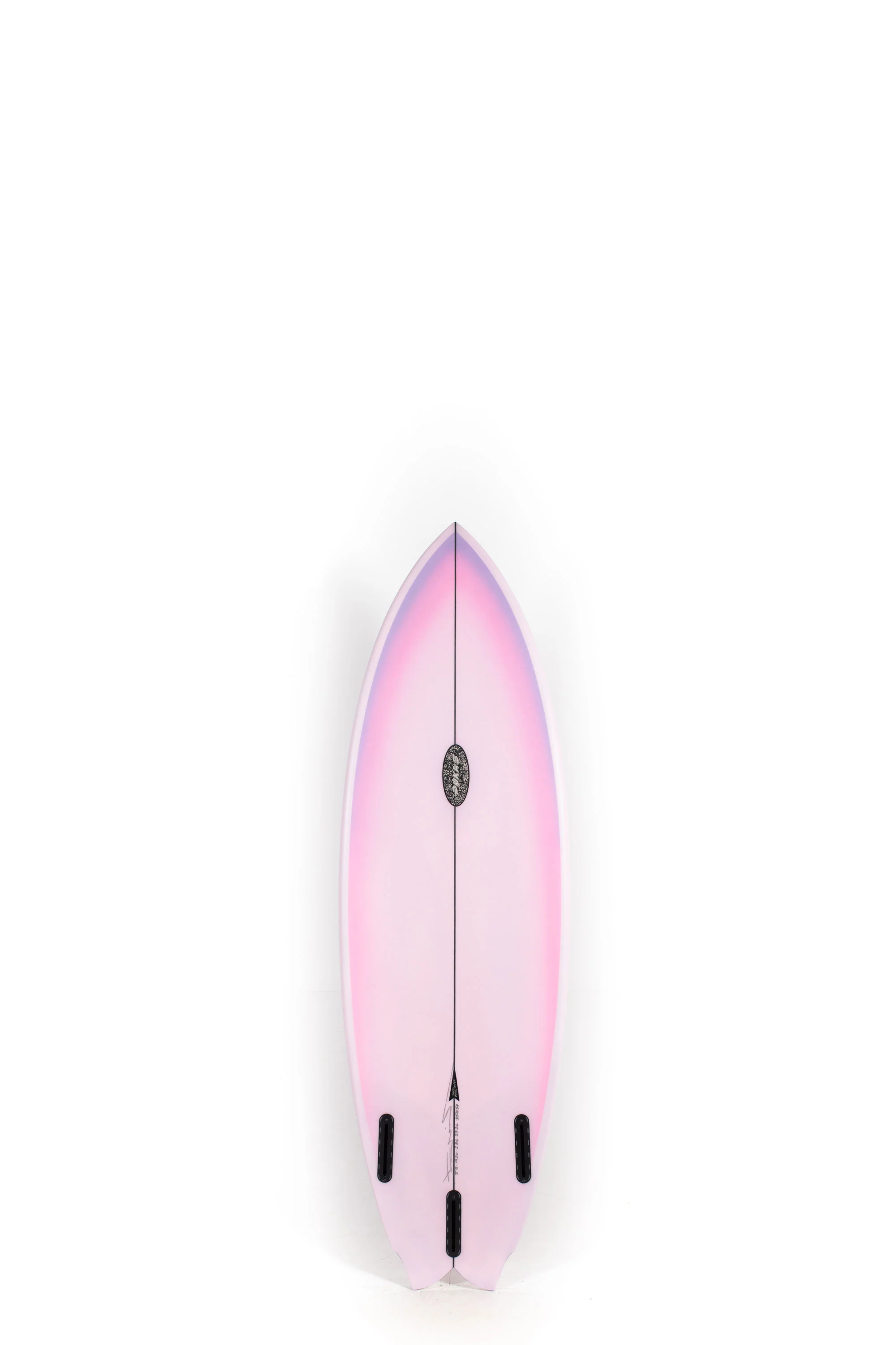 Pukas Surfboards- Mustache by David Santos - 5'5" x 19.20 x 2.36 - 27.23L - DS01657 - Image 2
