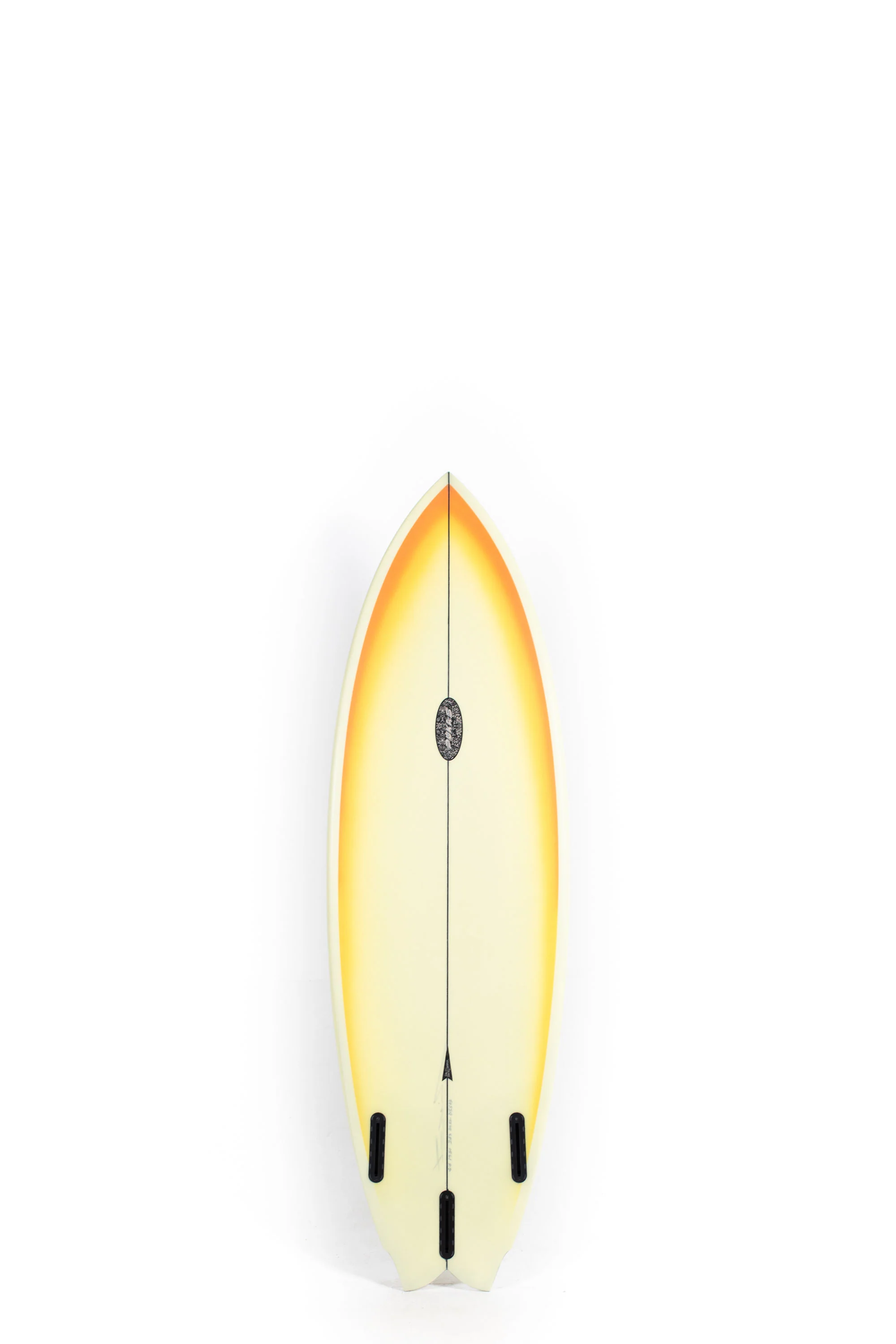 Pukas Surfboards- Mustache by David Santos - 5'8" x 19.80 x 2.48 - 30.80L - DS00573 - Image 2