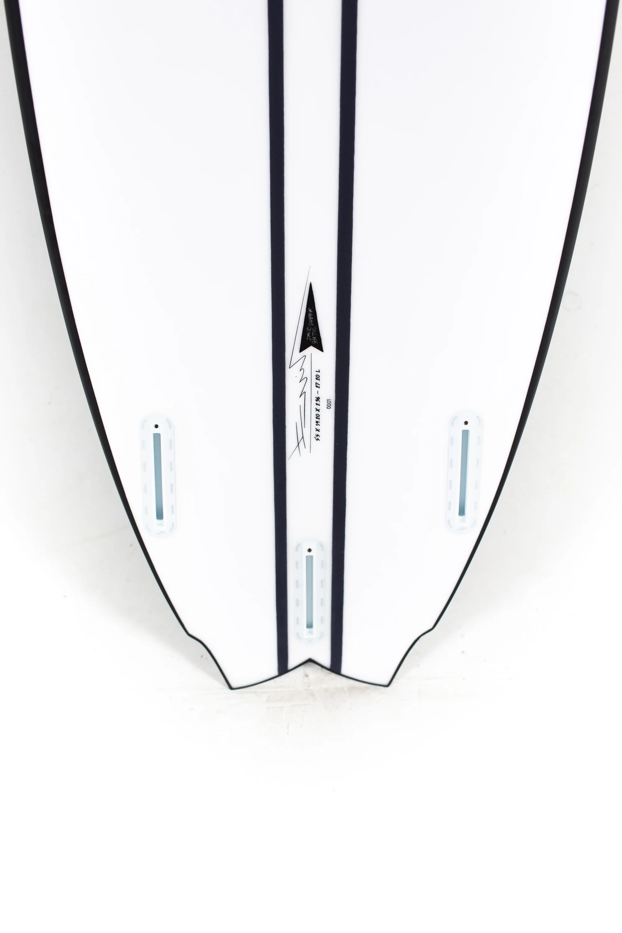 Pukas Surfboards- Mustache by David Santos - Inncarbon - FUT - 5'5" x 19.20 x 2.36 - 27.20L - Image 8