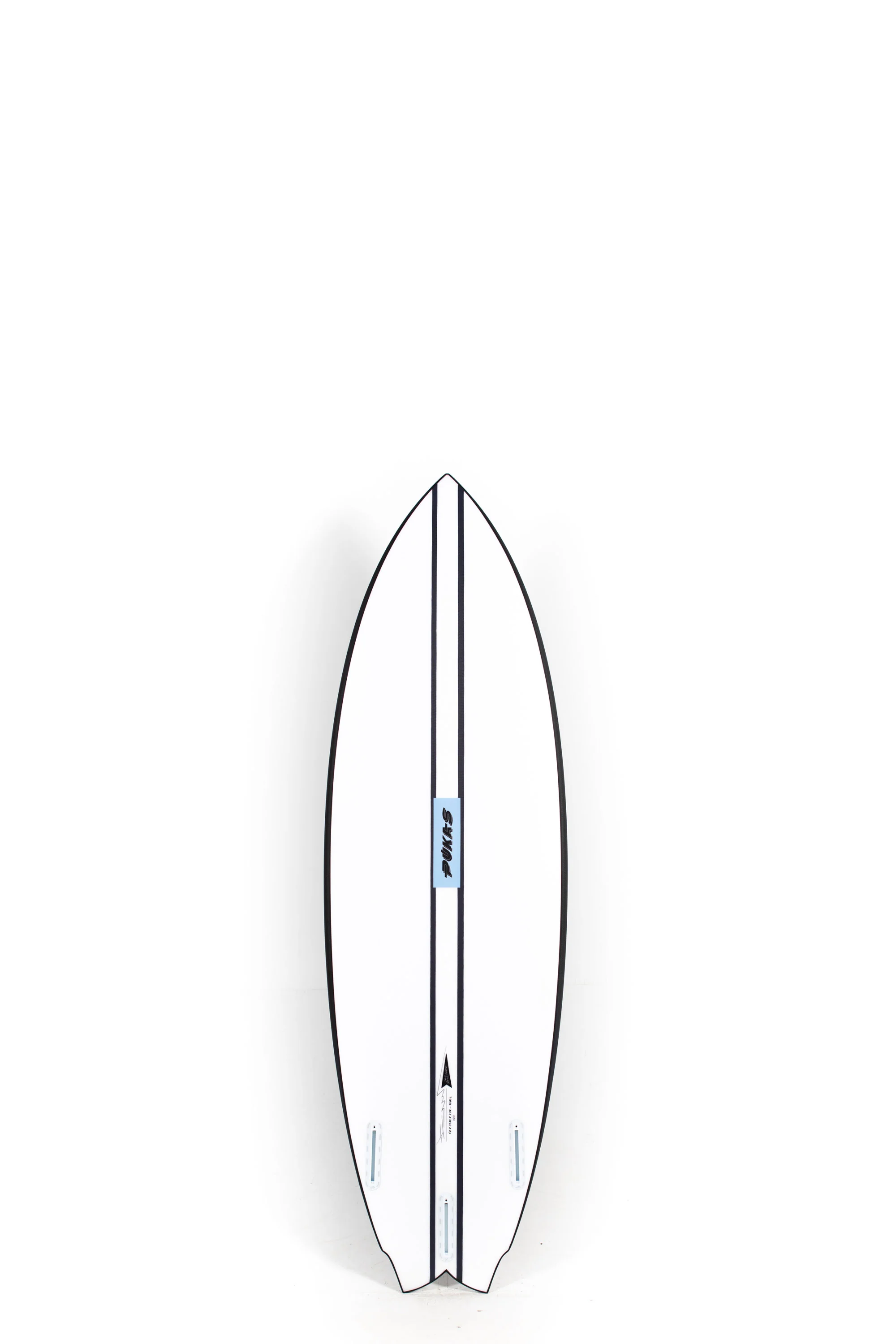 Pukas Surfboards- Mustache by David Santos - Inncarbon - FUT - 5'7" x 19.60 x 2.44 - 29.50L - Image 2