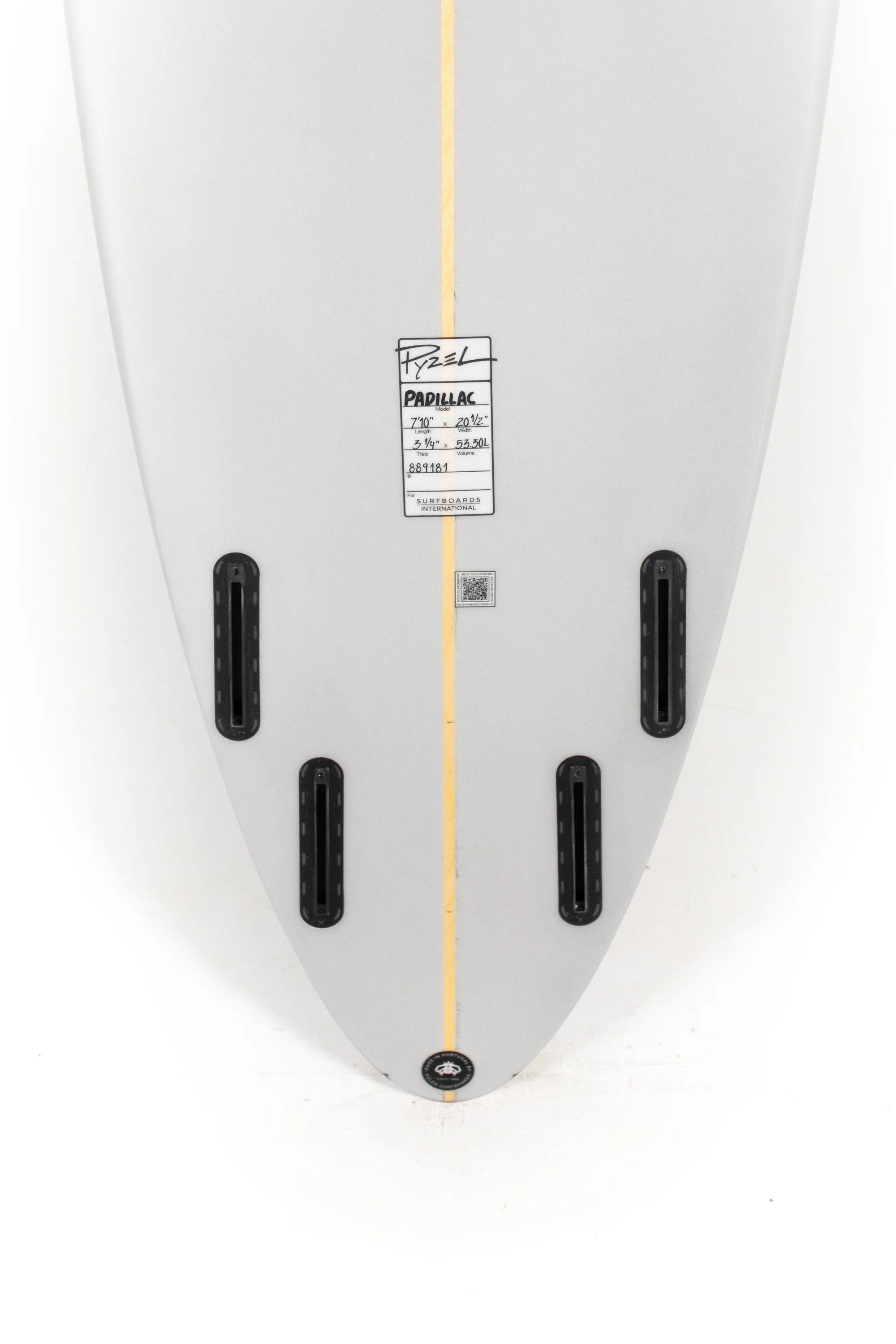 Pyzel Surfboards - PADILLAC - 7'10" x 20 1/2 x 3 1/4 - 53,3L - Ref: 889181 - Image 8
