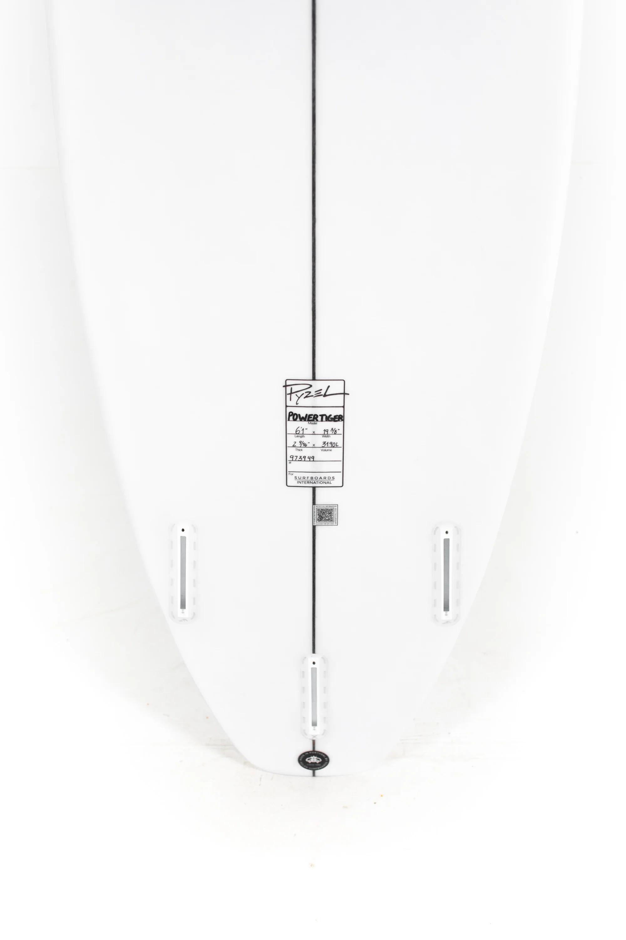 Pyzel Surfboards - POWER TIGER - 6'1" x 19 3/8 x 2 9/16 - 31.9L - Image 8