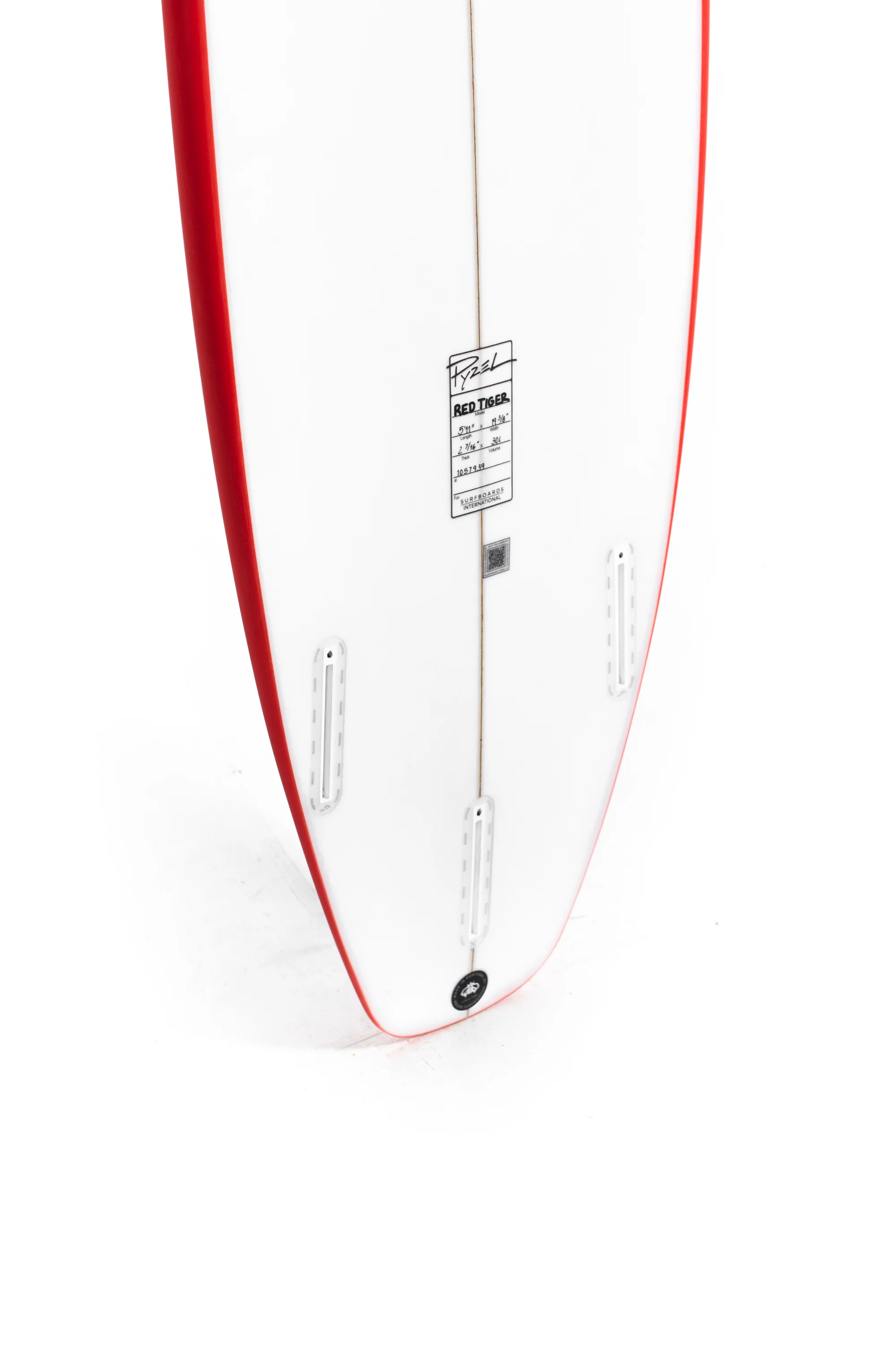 Pyzel Surfboards - RED TIGER - 5'11" x 19.38 x 2.44 - 30L - Image 10